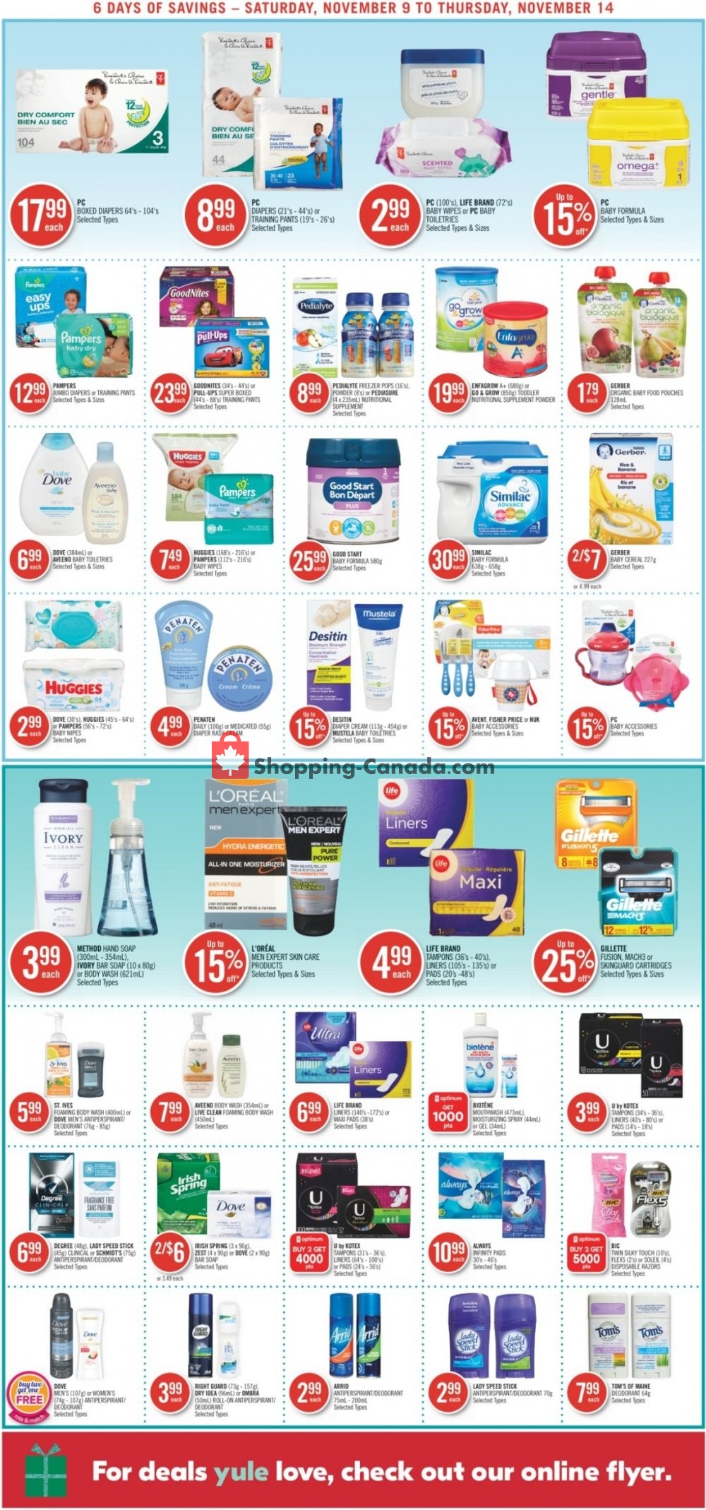 Shoppers Drug Mart flyer from Saturday November 9, 2019 to Thursday November 14, 2019 - page 5