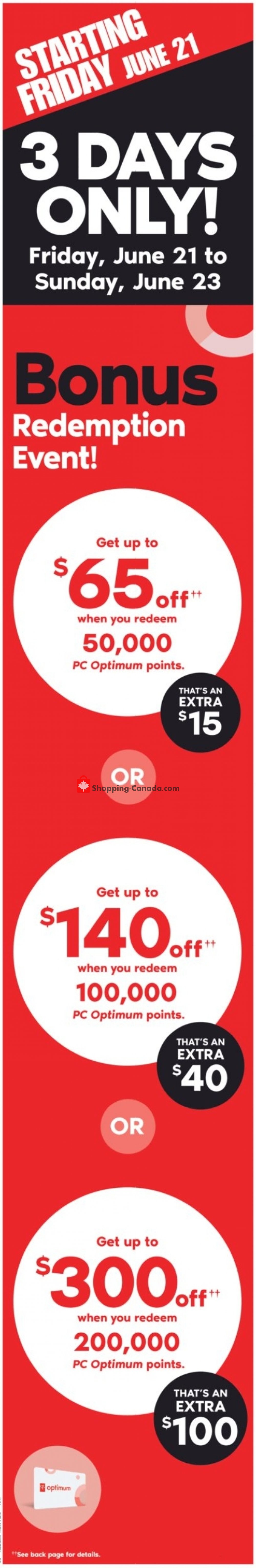 Shoppers Drug Mart flyer from Saturday June 22, 2019 to Thursday June 27, 2019 - page 1