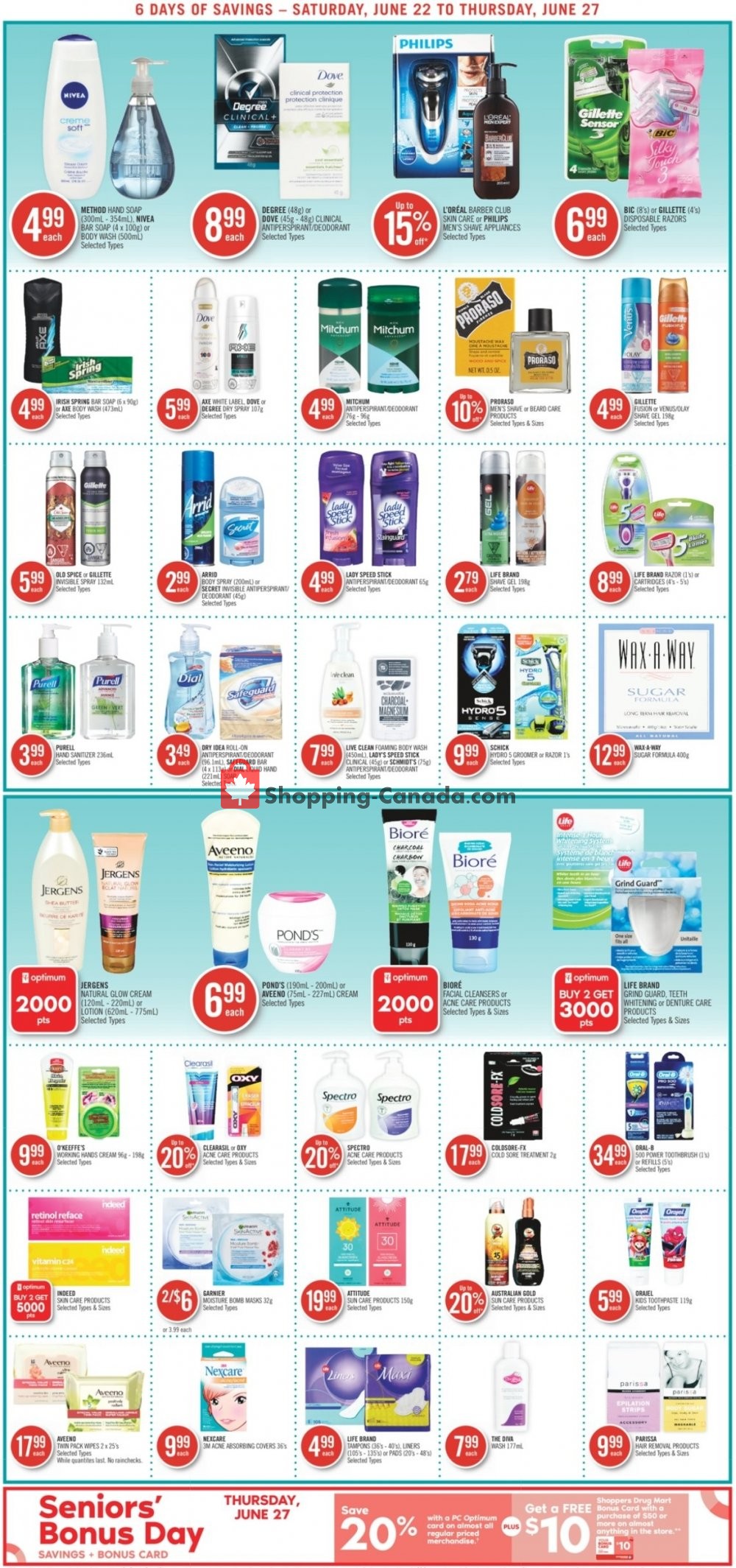 Shoppers Drug Mart flyer from Saturday June 22, 2019 to Thursday June 27, 2019 - page 14