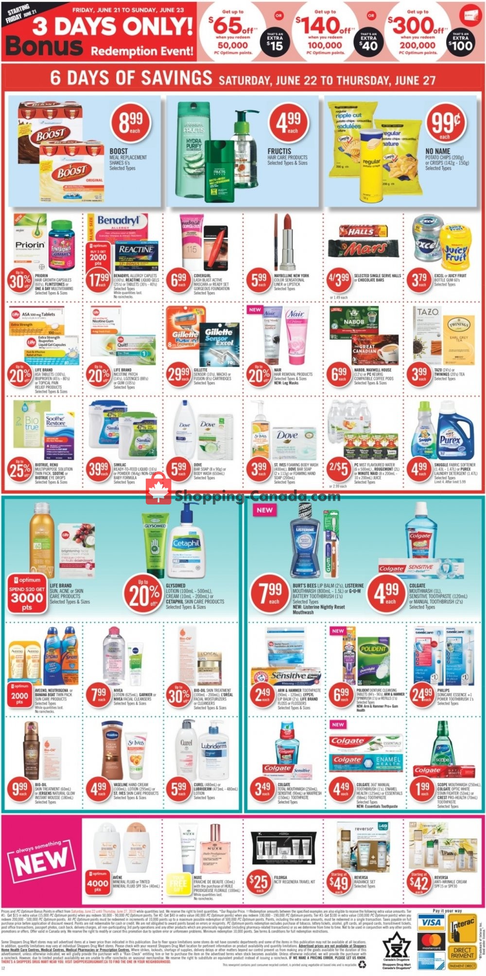 Shoppers Drug Mart flyer from Saturday June 22, 2019 to Thursday June 27, 2019 - page 21