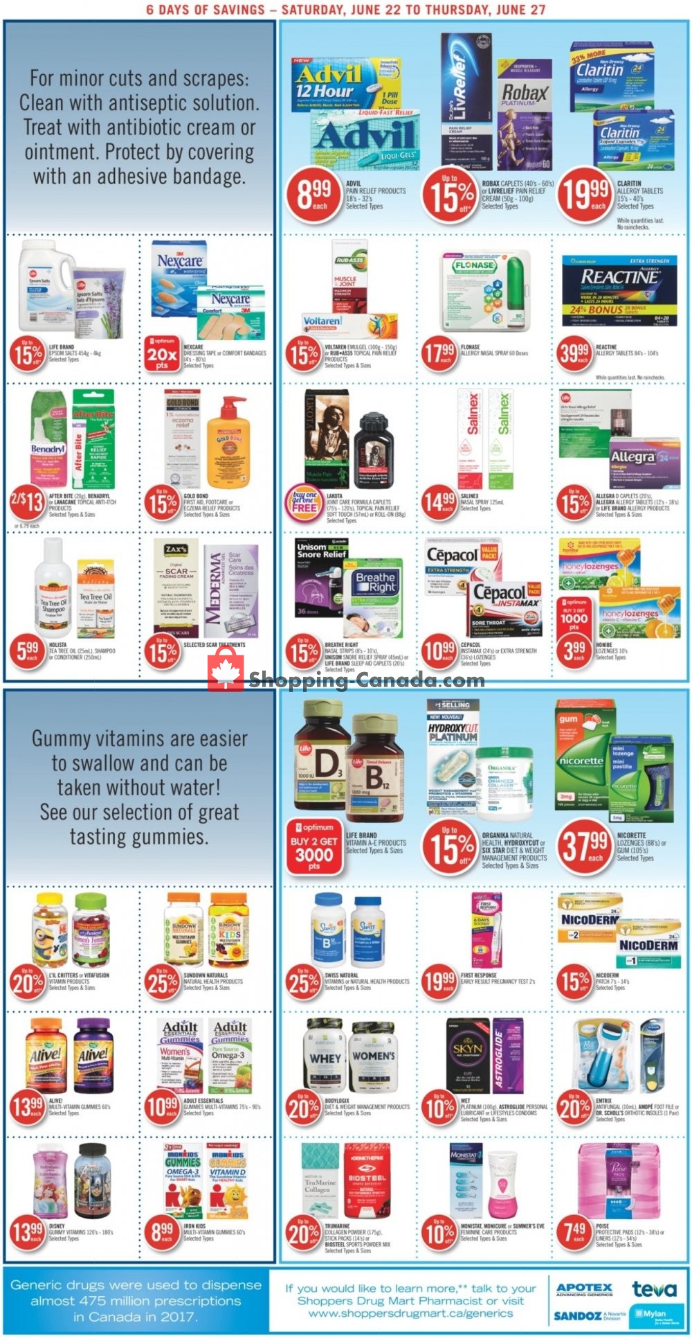 Shoppers Drug Mart flyer from Saturday June 22, 2019 to Thursday June 27, 2019 - page 6