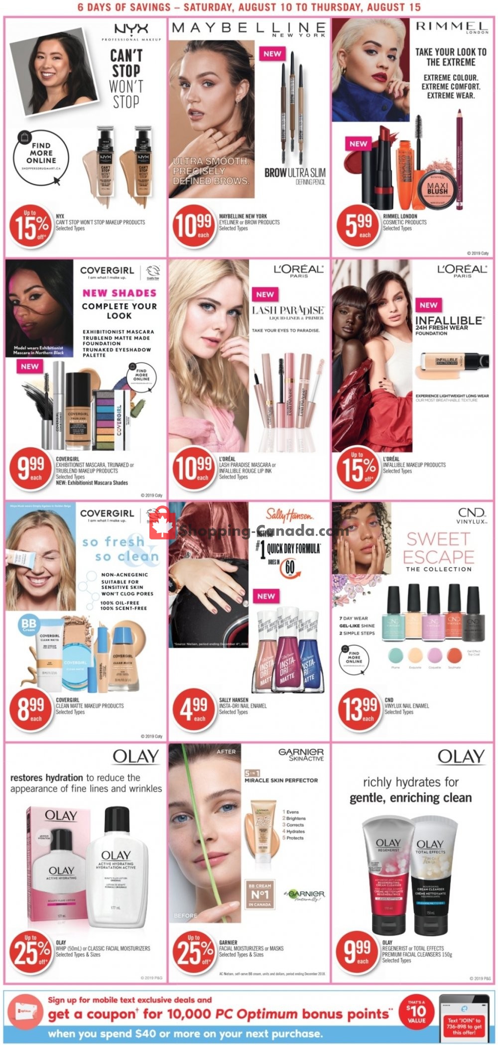 Shoppers Drug Mart flyer from Saturday August 10, 2019 to Thursday August 15, 2019 - page 18