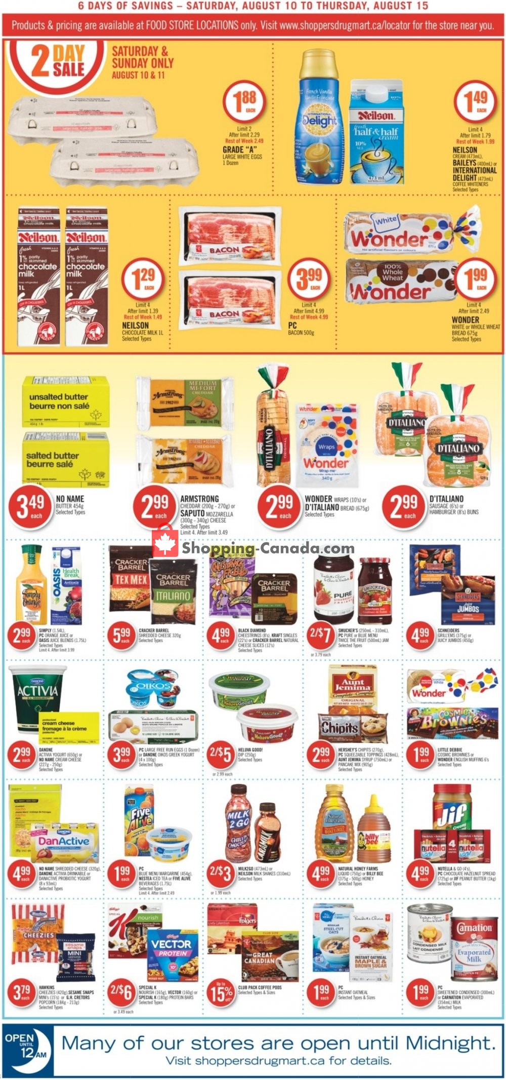 Shoppers Drug Mart flyer from Saturday August 10, 2019 to Thursday August 15, 2019 - page 9