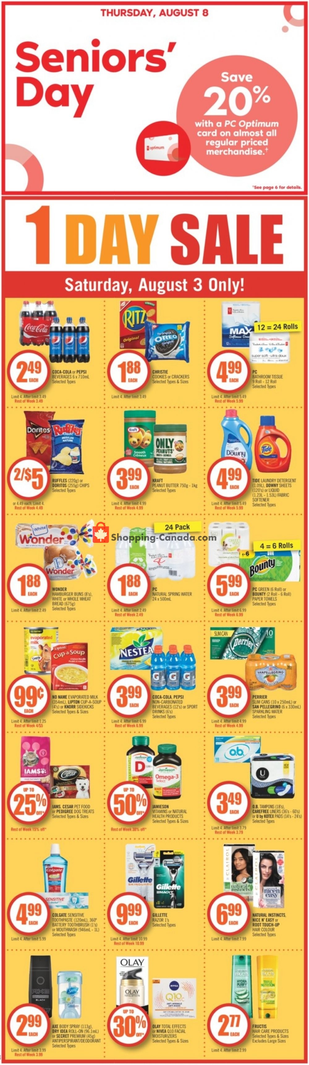 Shoppers Drug Mart flyer from Saturday August 3, 2019 to Friday August 9, 2019 - page 3