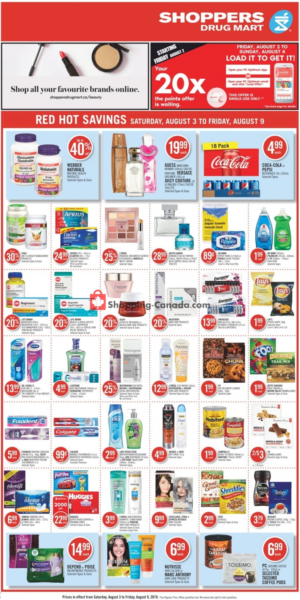 Shoppers Drug Mart flyer from Saturday August 3, 2019 to Friday August 9, 2019 - page 5
