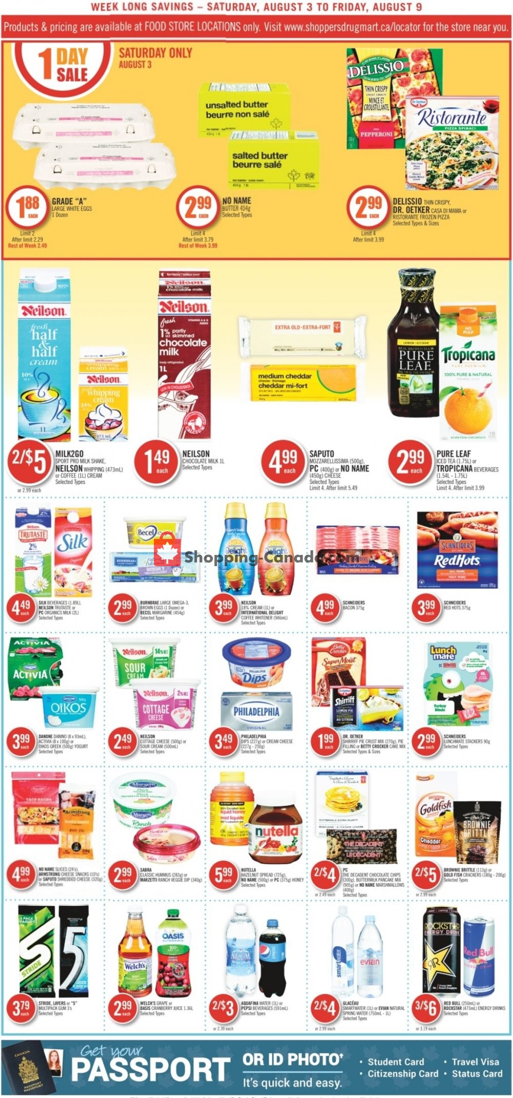 Shoppers Drug Mart flyer from Saturday August 3, 2019 to Friday August 9, 2019 - page 9