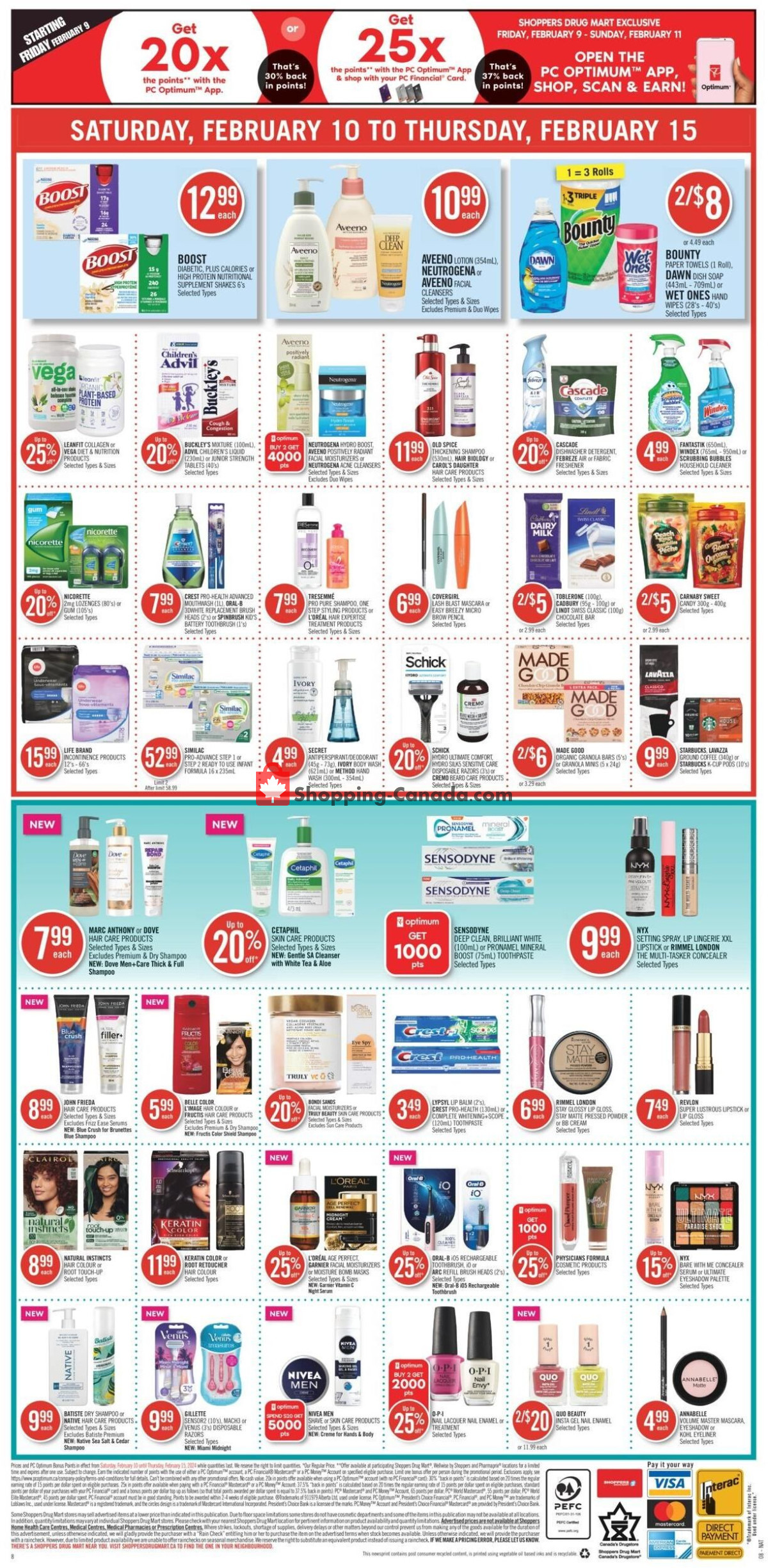 Shoppers Drug Mart flyer from Saturday February 10, 2024 to Thursday February 15, 2024 - page 12
