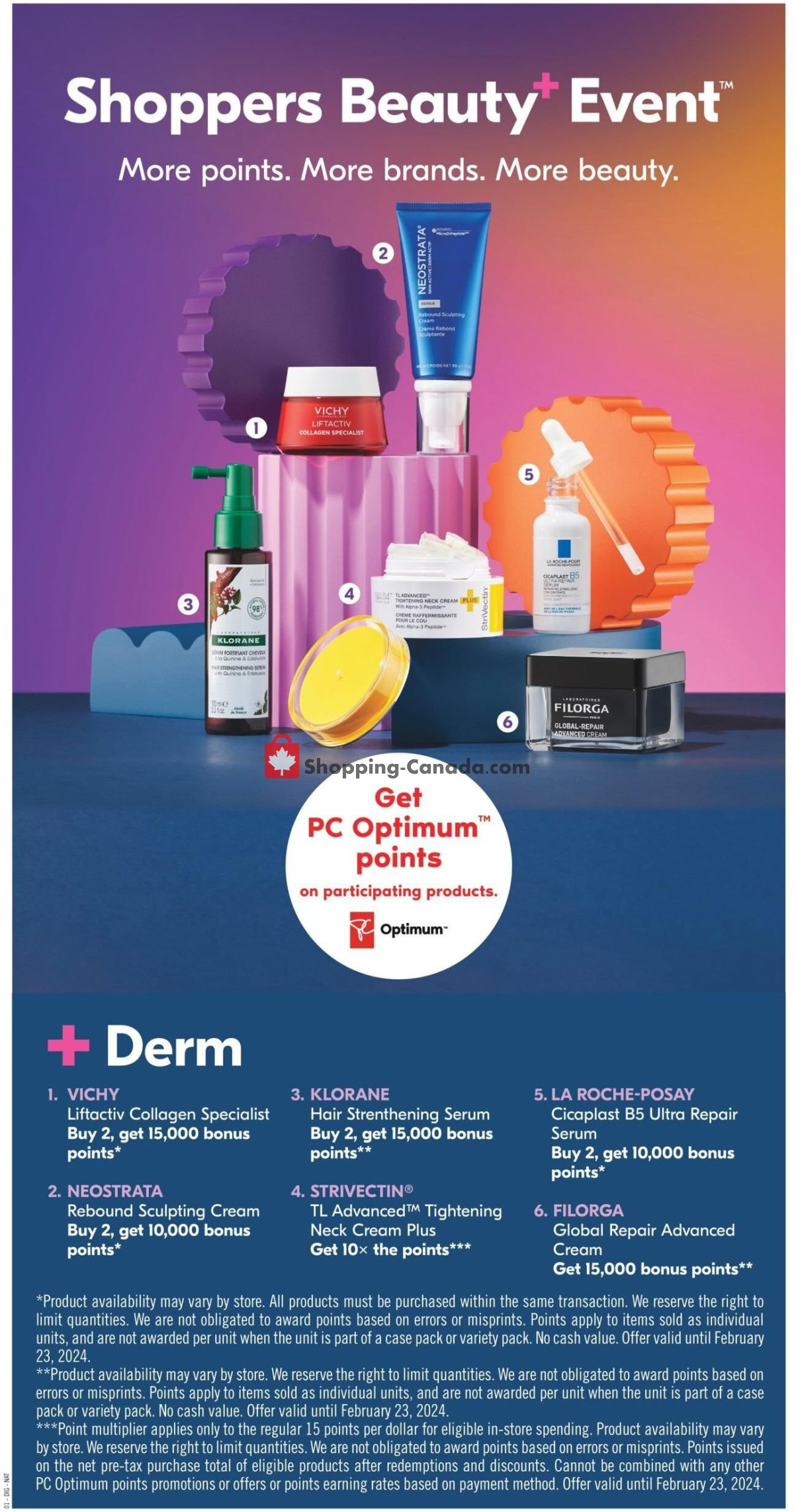 Shoppers Drug Mart flyer from Saturday February 10, 2024 to Thursday February 15, 2024 - page 13