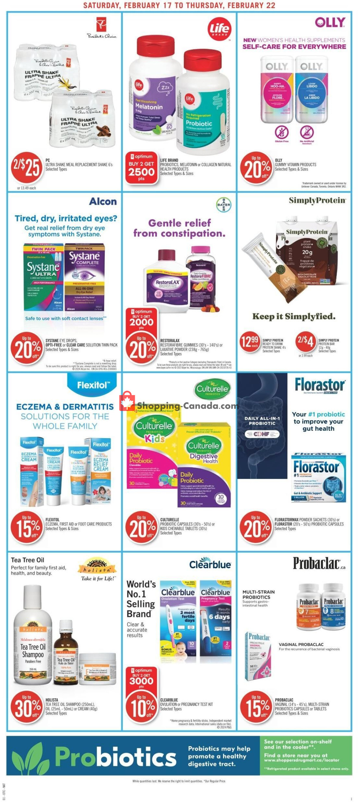 Shoppers Drug Mart flyer from Saturday February 17, 2024 to Thursday February 22, 2024 - page 13
