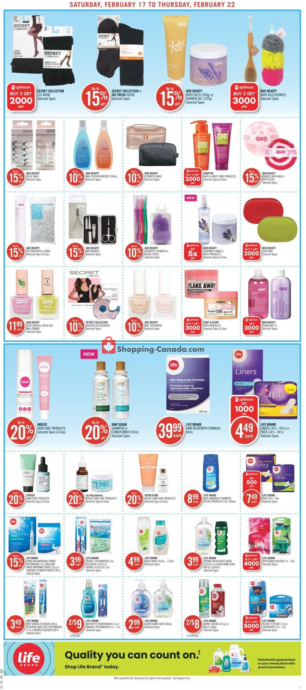Shoppers Drug Mart flyer from Saturday February 17, 2024 to Thursday February 22, 2024 - page 15