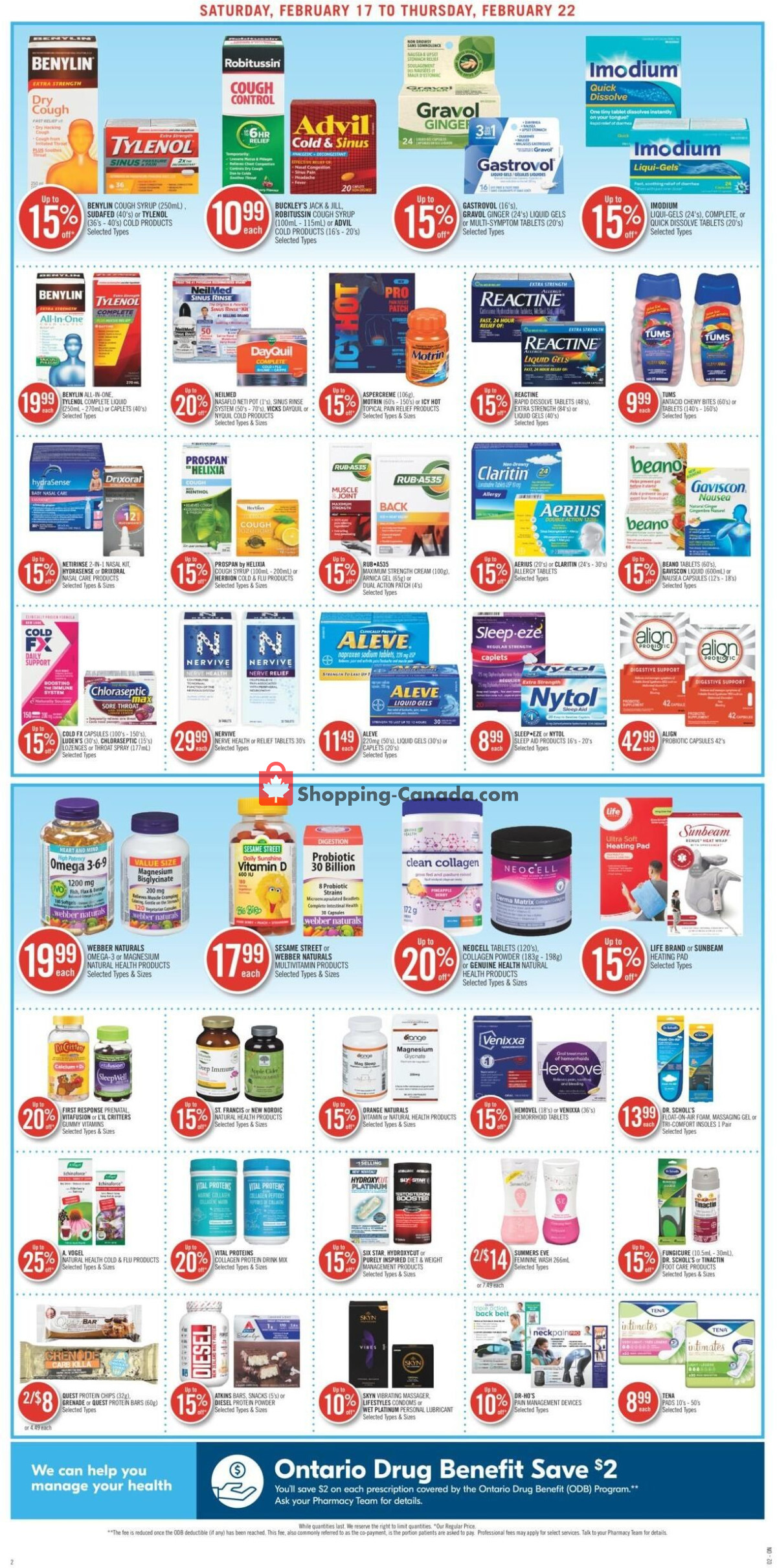 Shoppers Drug Mart flyer from Saturday February 17, 2024 to Thursday February 22, 2024 - page 3