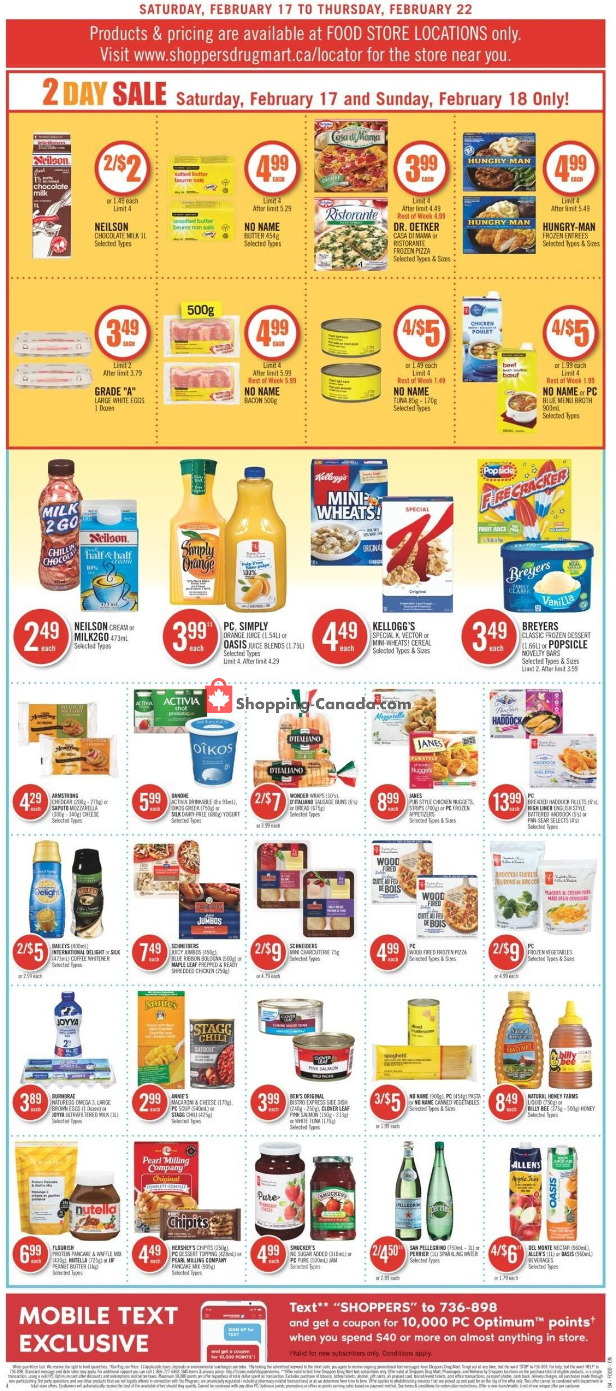 Shoppers Drug Mart flyer from Saturday February 17, 2024 to Thursday February 22, 2024 - page 4