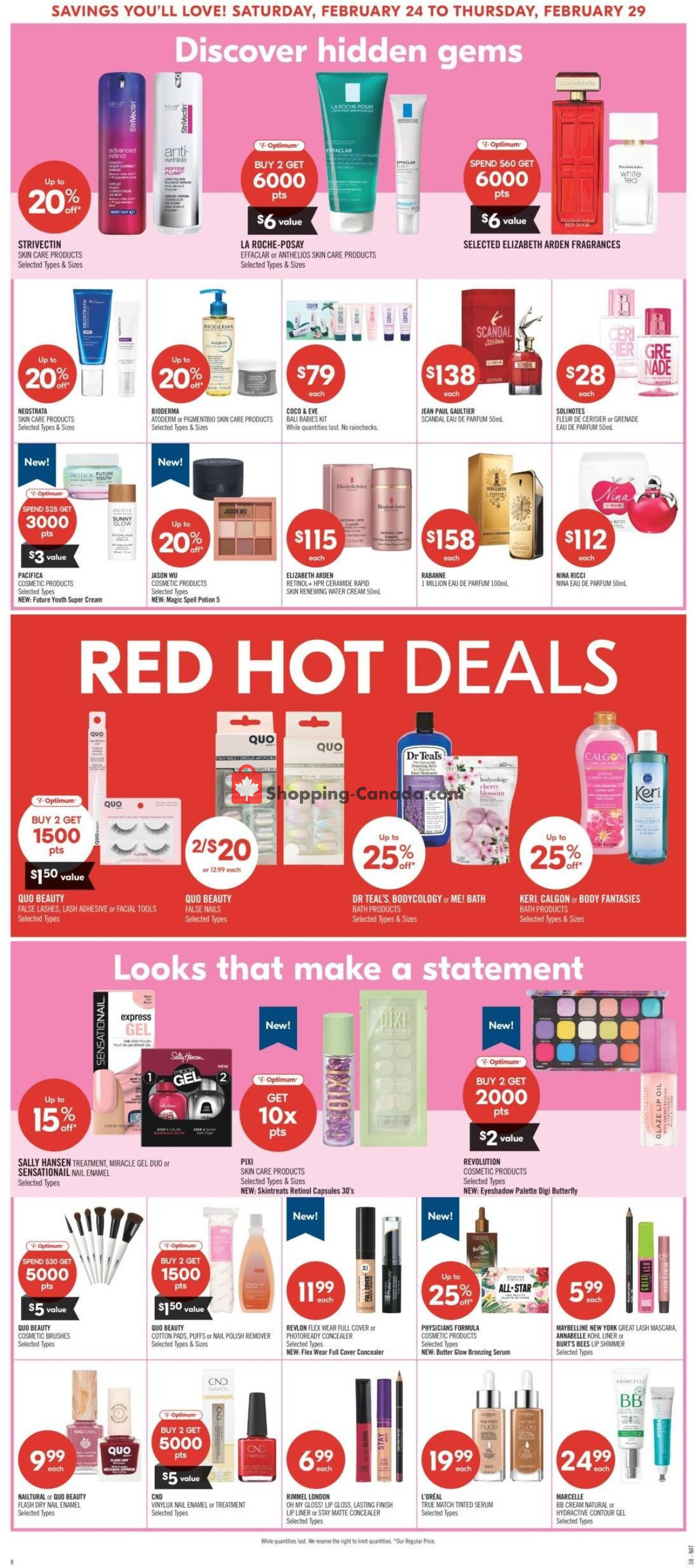 Shoppers Drug Mart flyer from Saturday February 24, 2024 to Thursday February 29, 2024 - page 10