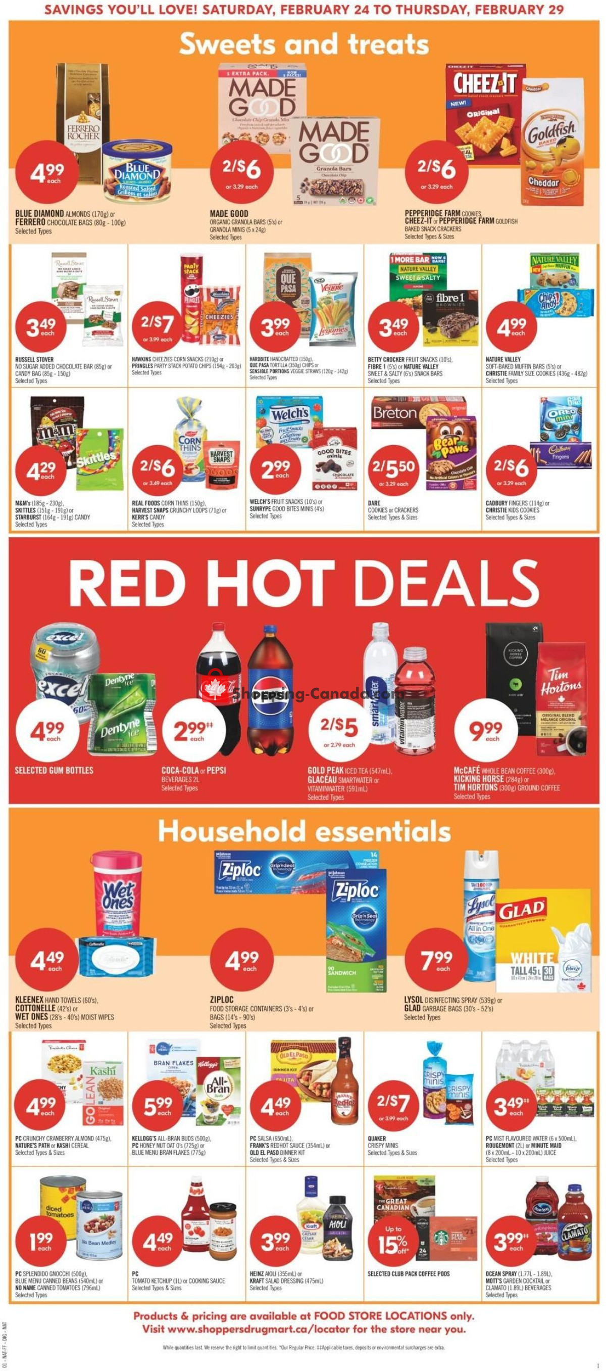 Shoppers Drug Mart flyer from Saturday February 24, 2024 to Thursday February 29, 2024 - page 12