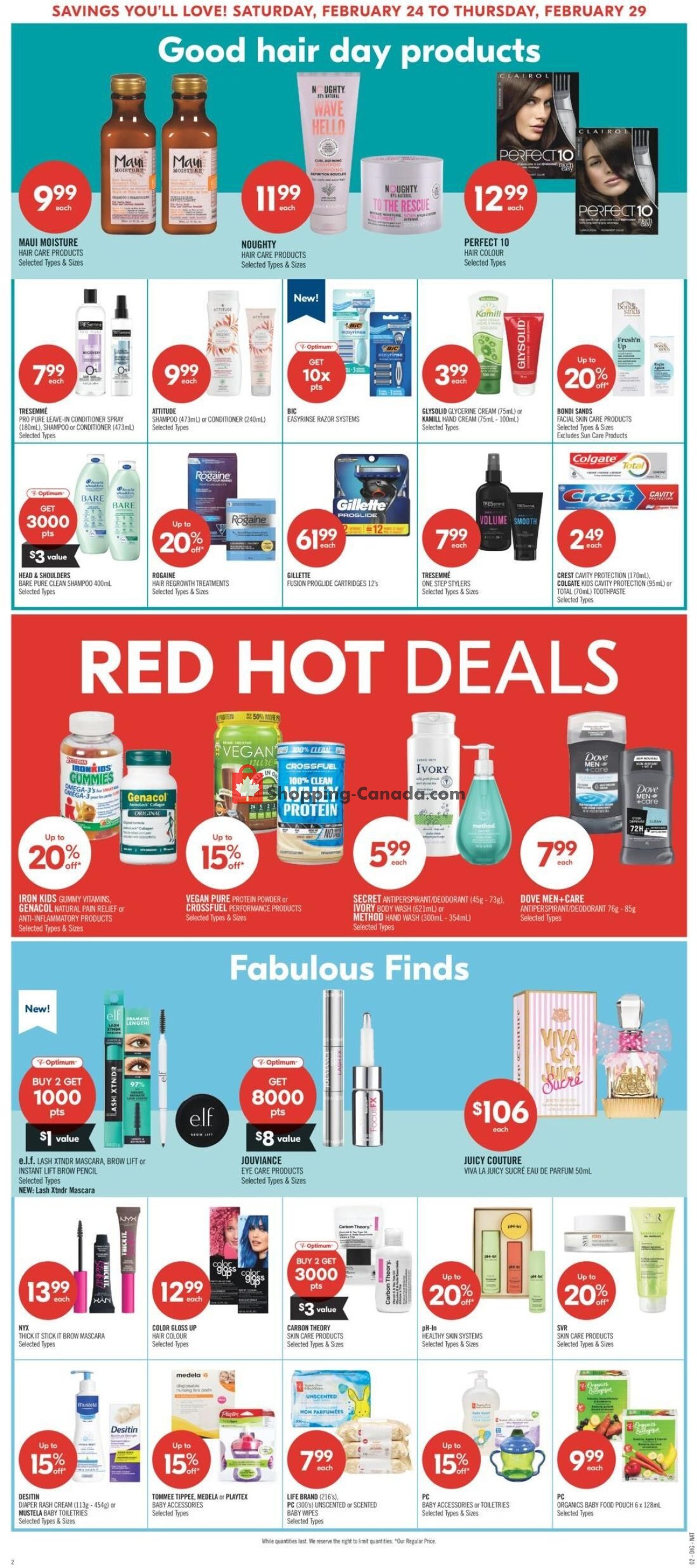 Shoppers Drug Mart flyer from Saturday February 24, 2024 to Thursday February 29, 2024 - page 15