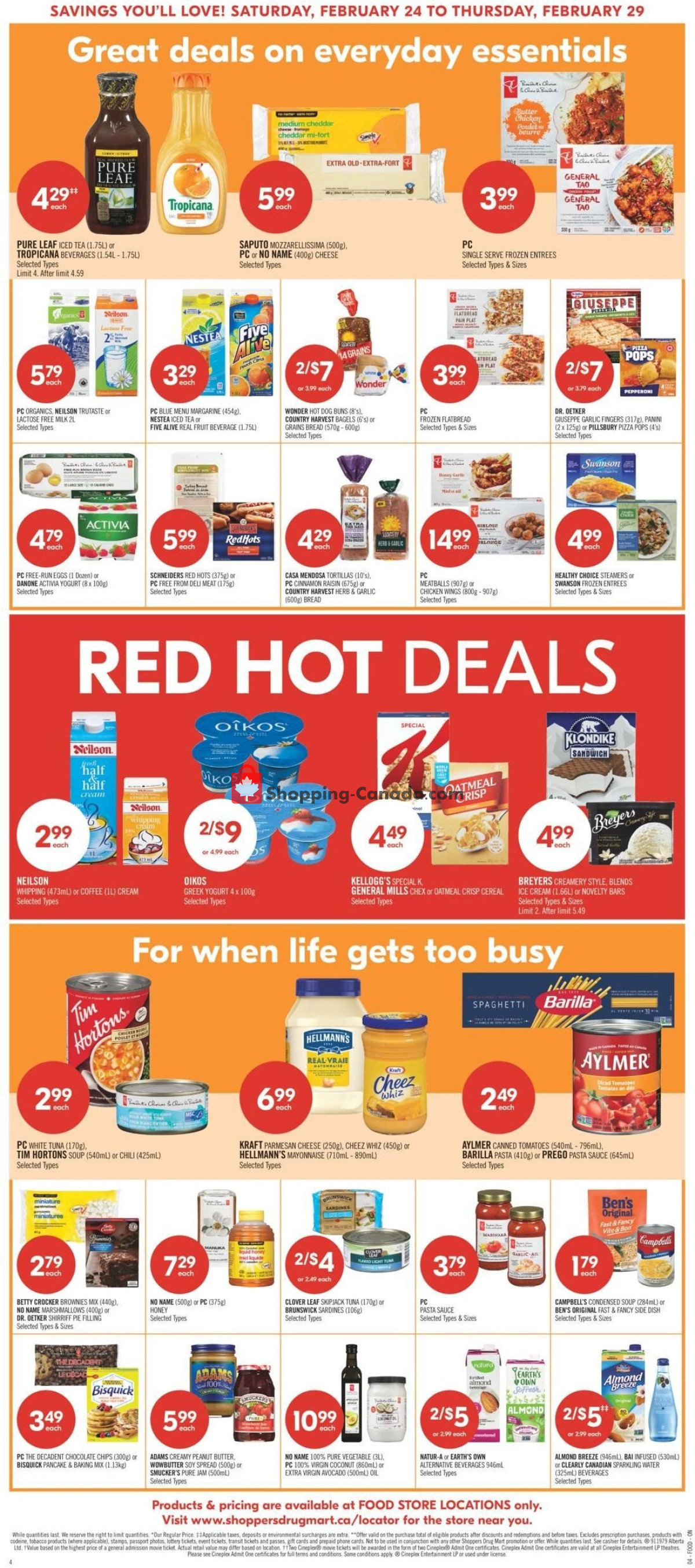 Shoppers Drug Mart flyer from Saturday February 24, 2024 to Thursday February 29, 2024 - page 6