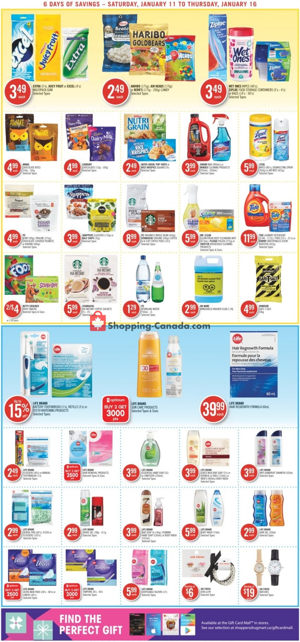 Shoppers Drug Mart flyer from Saturday January 11, 2020 to Thursday January 16, 2020 - page 11