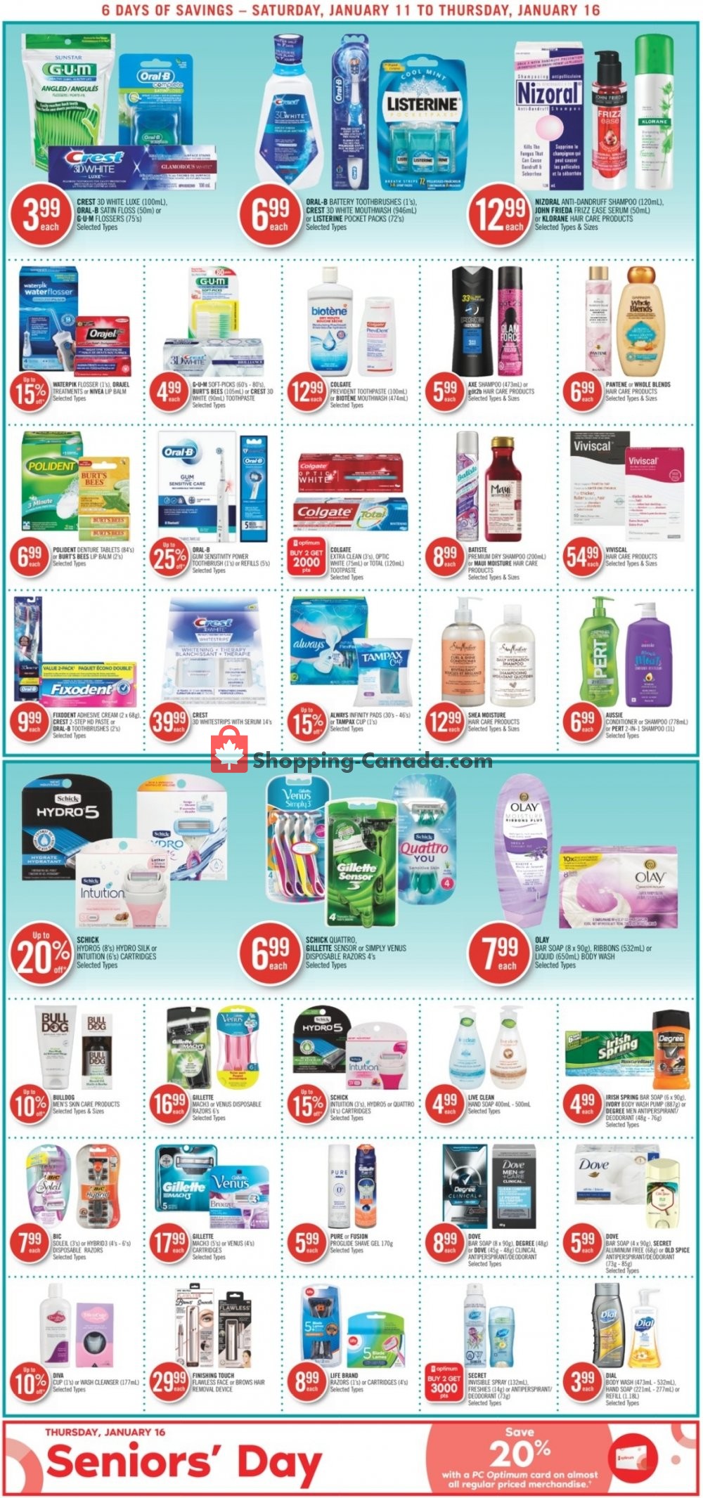 Shoppers Drug Mart flyer from Saturday January 11, 2020 to Thursday January 16, 2020 - page 17