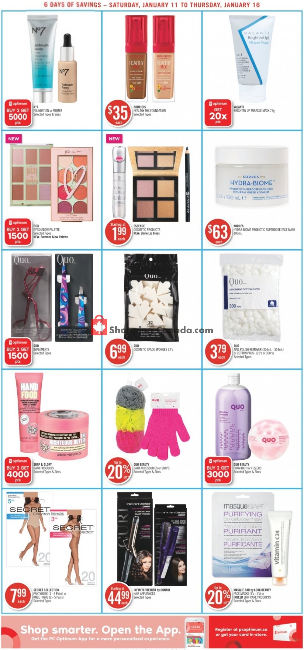 Shoppers Drug Mart flyer from Saturday January 11, 2020 to Thursday January 16, 2020 - page 18