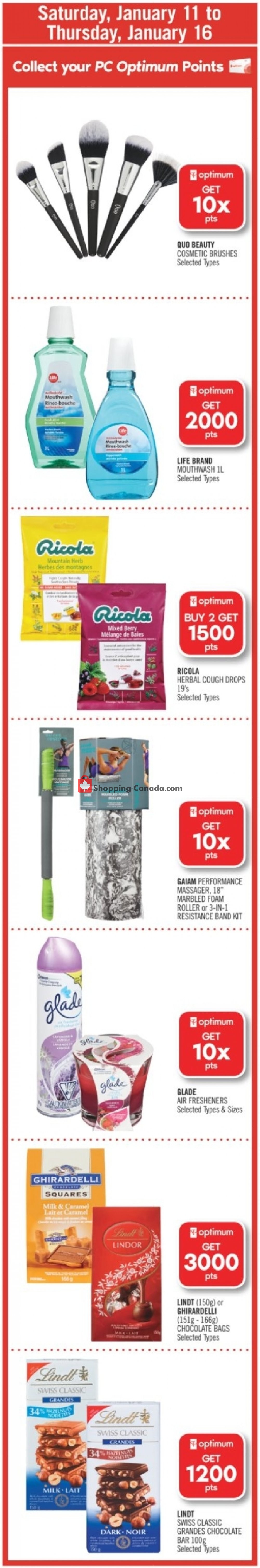 Shoppers Drug Mart flyer from Saturday January 11, 2020 to Thursday January 16, 2020 - page 2