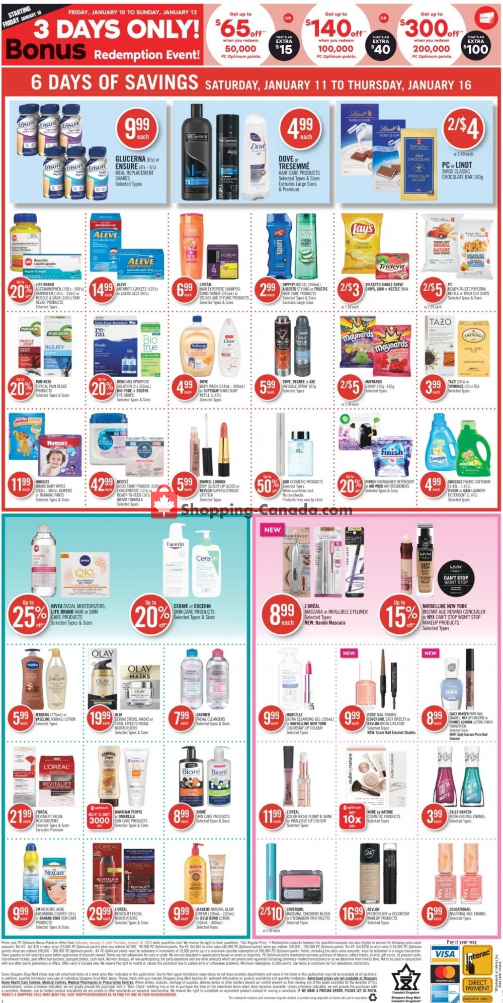 Shoppers Drug Mart flyer from Saturday January 11, 2020 to Thursday January 16, 2020 - page 22