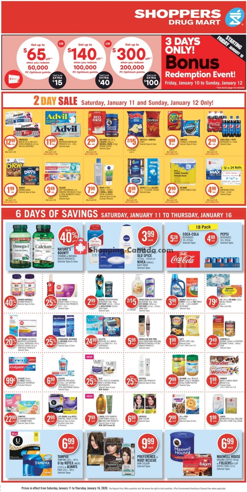 Shoppers Drug Mart flyer from Saturday January 11, 2020 to Thursday January 16, 2020 - page 5