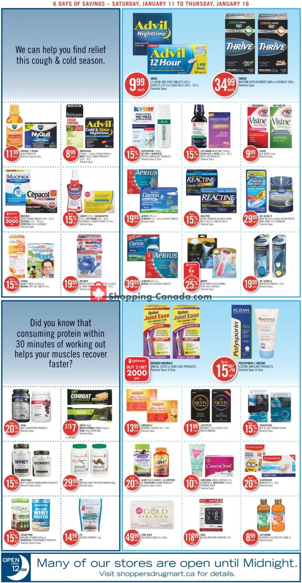 Shoppers Drug Mart flyer from Saturday January 11, 2020 to Thursday January 16, 2020 - page 6