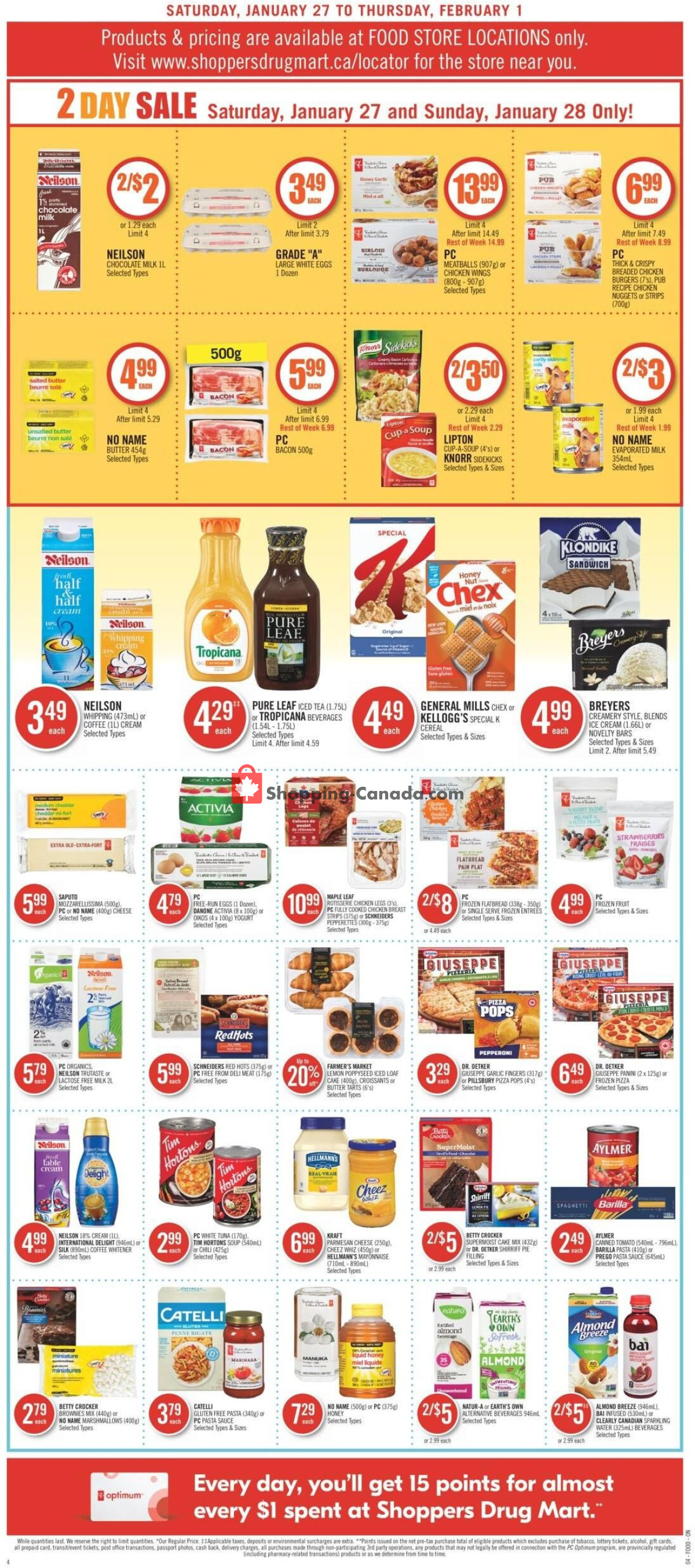 Shoppers Drug Mart flyer from Saturday January 27, 2024 to Thursday February 1, 2024 - page 4