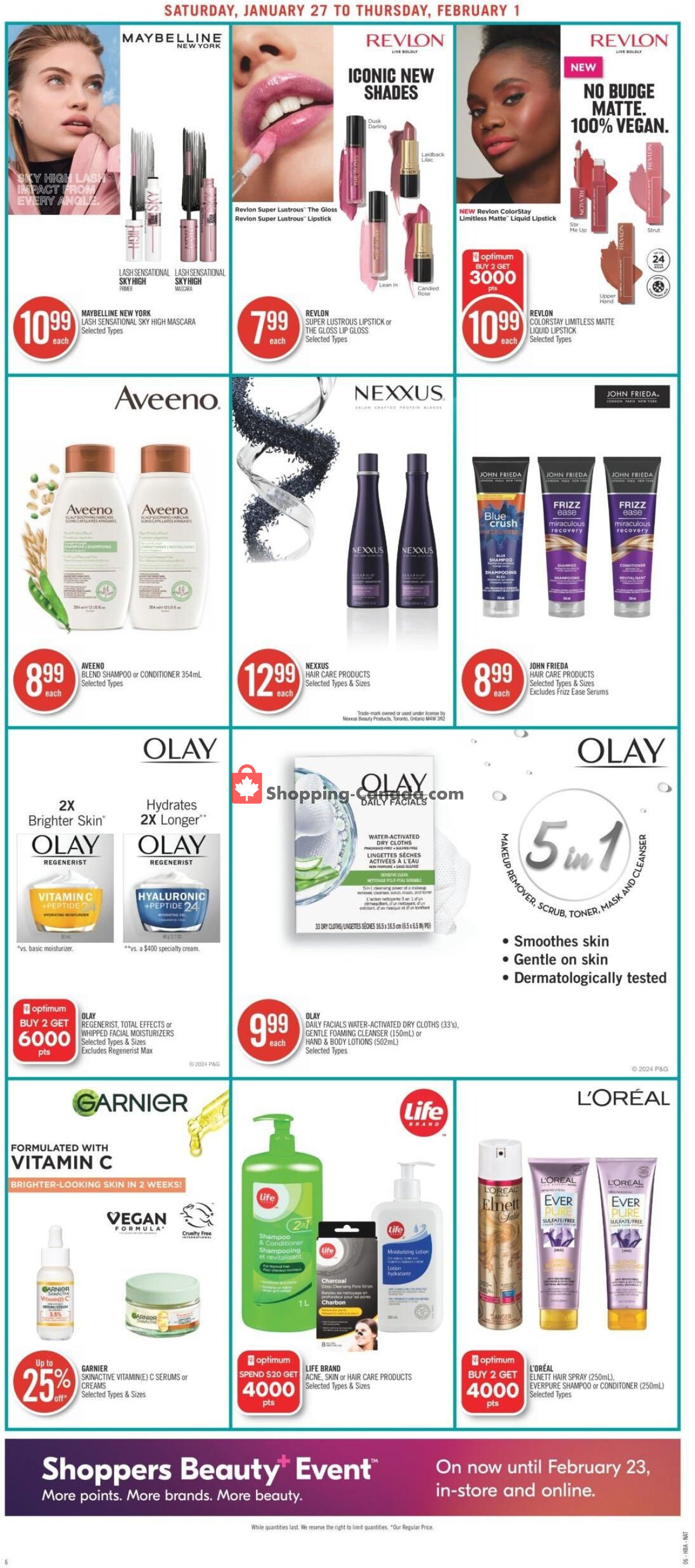 Shoppers Drug Mart flyer from Saturday January 27, 2024 to Thursday February 1, 2024 - page 7