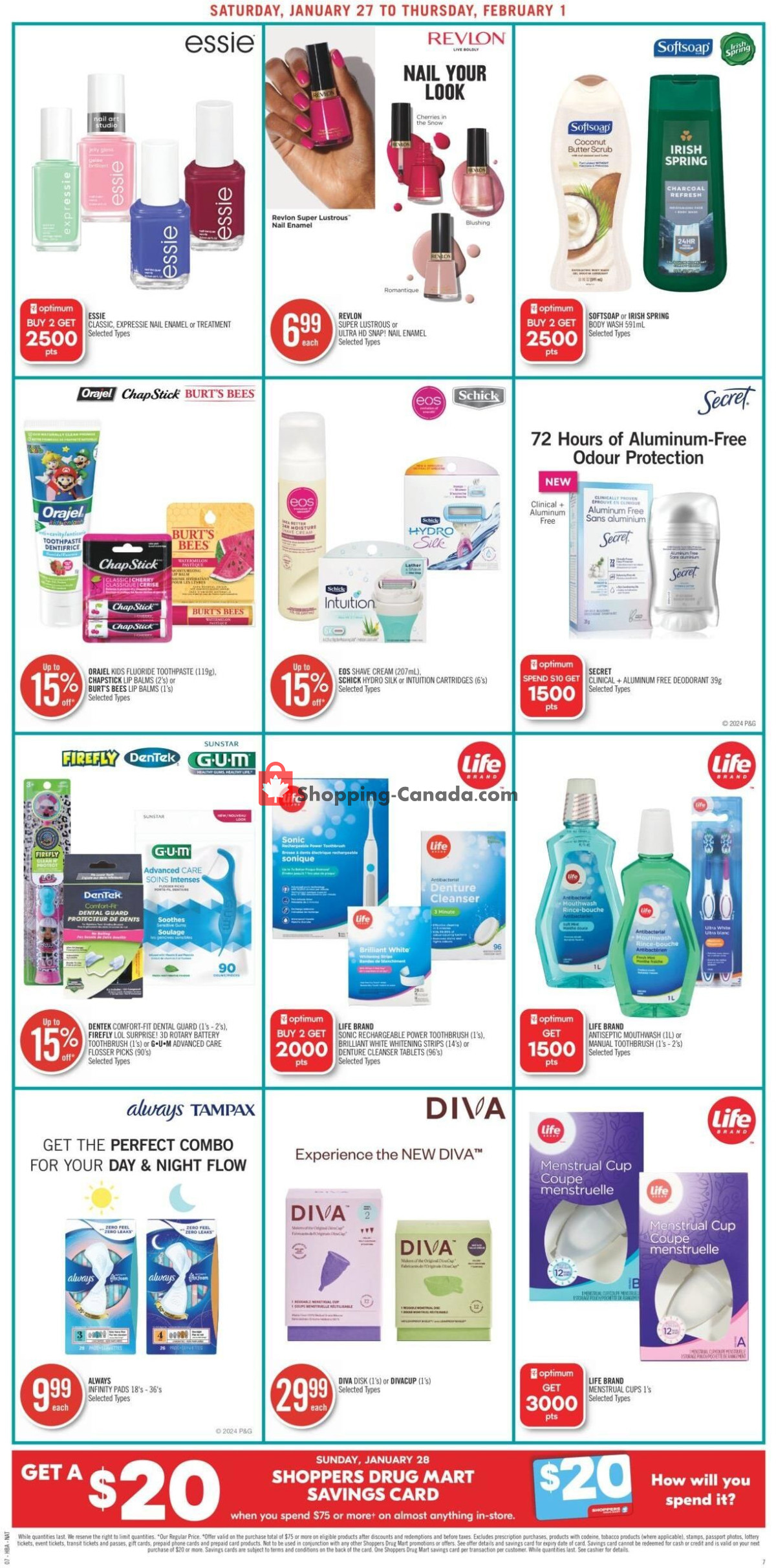 Shoppers Drug Mart flyer from Saturday January 27, 2024 to Thursday February 1, 2024 - page 9