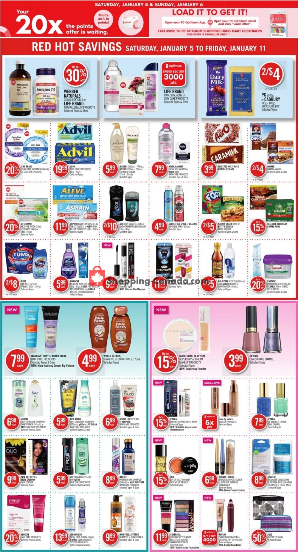 Shoppers Drug Mart flyer from Saturday January 5, 2019 to Friday January 11, 2019 - page 16