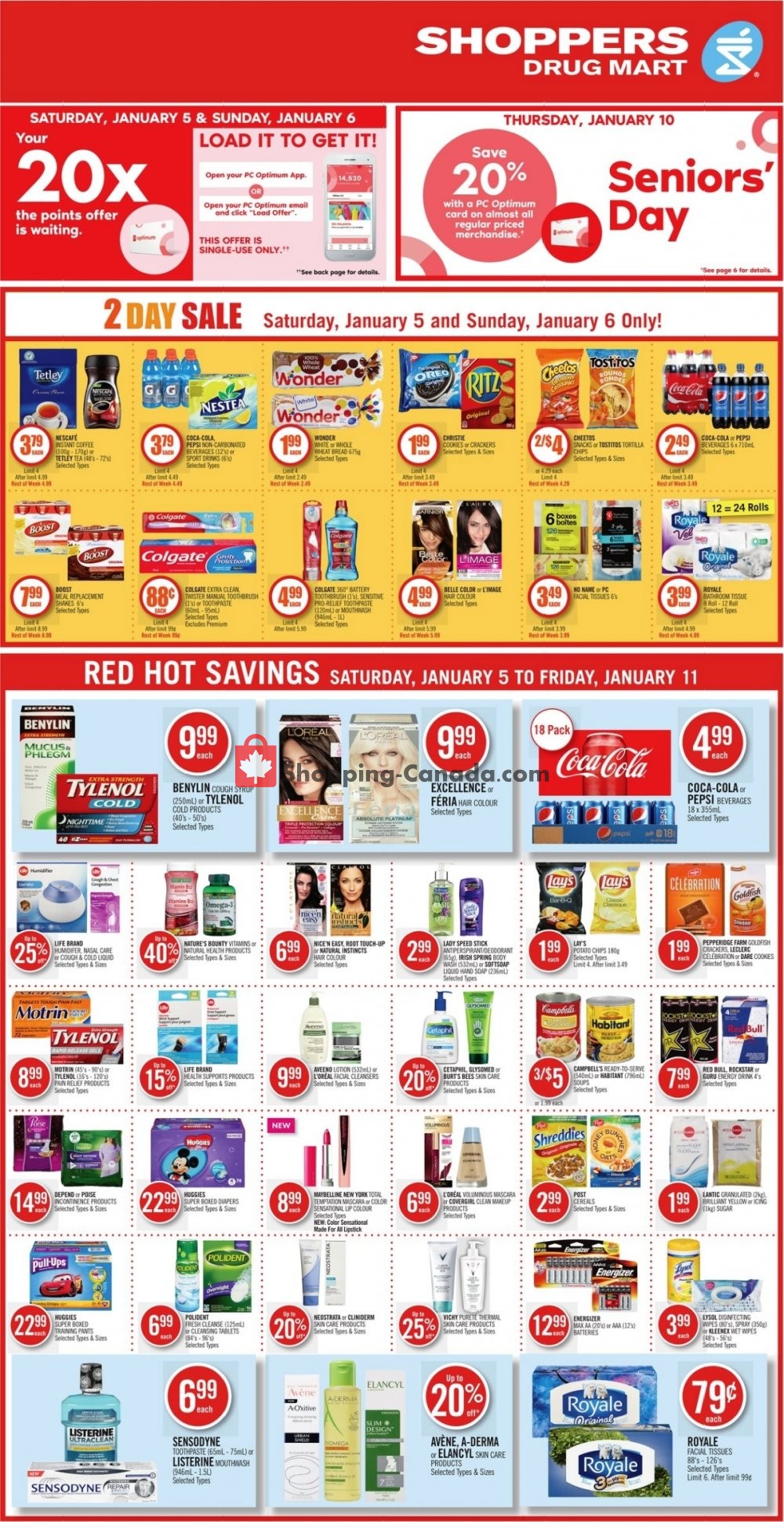Shoppers Drug Mart flyer from Saturday January 5, 2019 to Friday January 11, 2019 - page 3