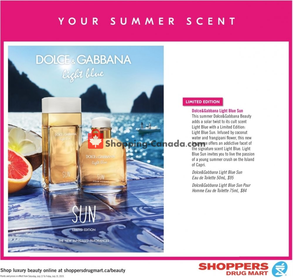 Shoppers Drug Mart flyer from Saturday July 13, 2019 to Friday July 19, 2019 - page 13