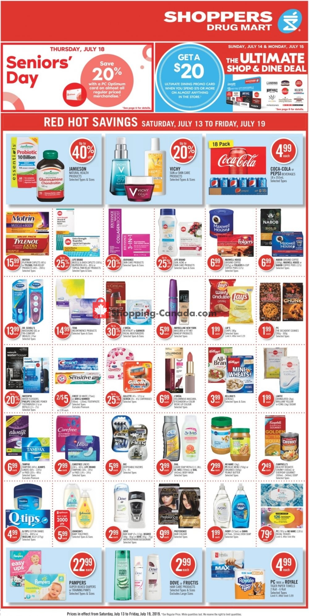 Shoppers Drug Mart flyer from Saturday July 13, 2019 to Friday July 19, 2019 - page 3