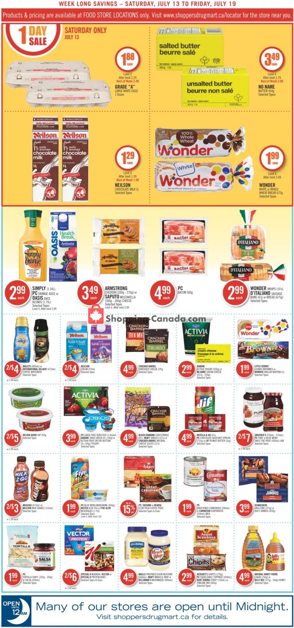 Shoppers Drug Mart flyer from Saturday July 13, 2019 to Friday July 19, 2019 - page 7