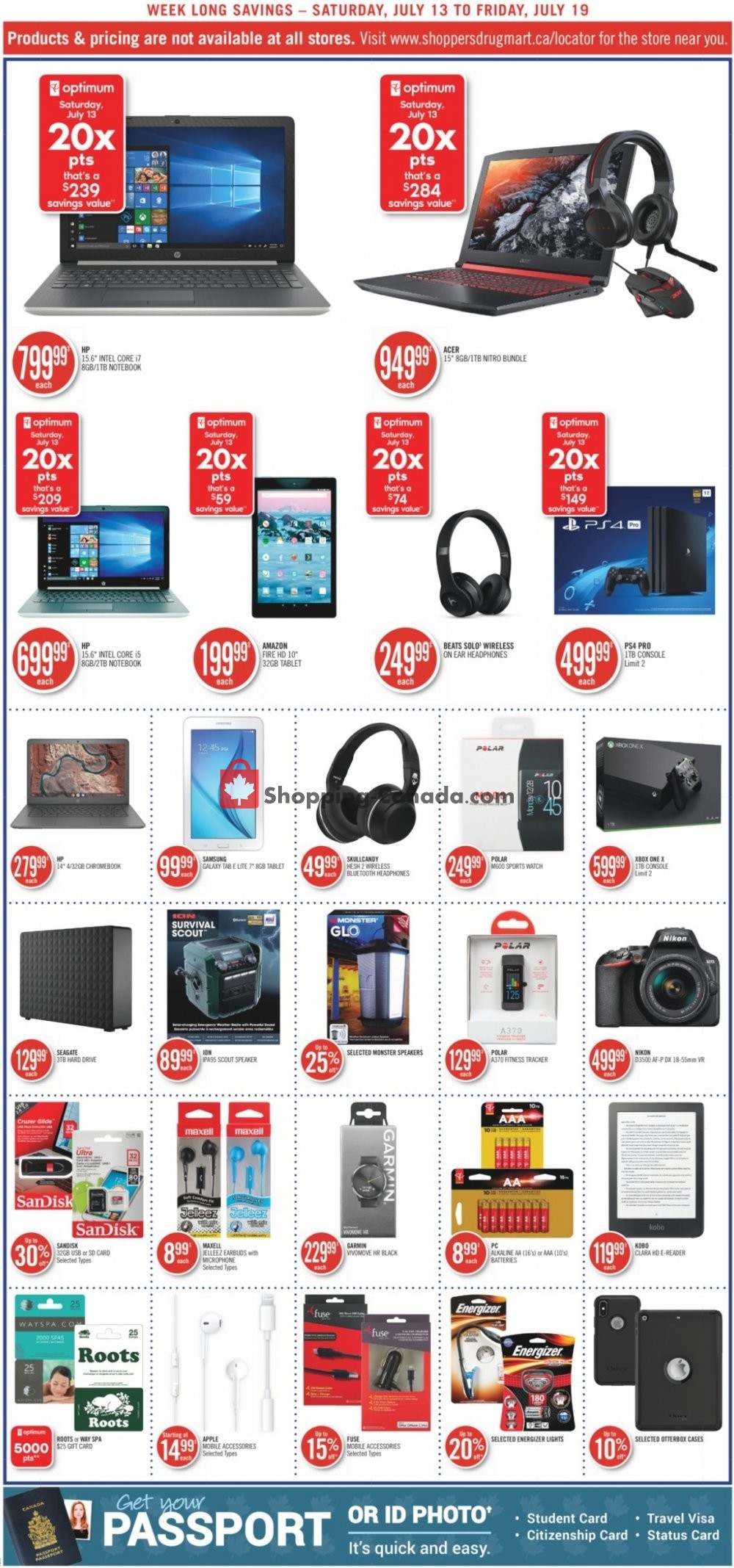 Shoppers Drug Mart flyer from Saturday July 13, 2019 to Friday July 19, 2019 - page 9