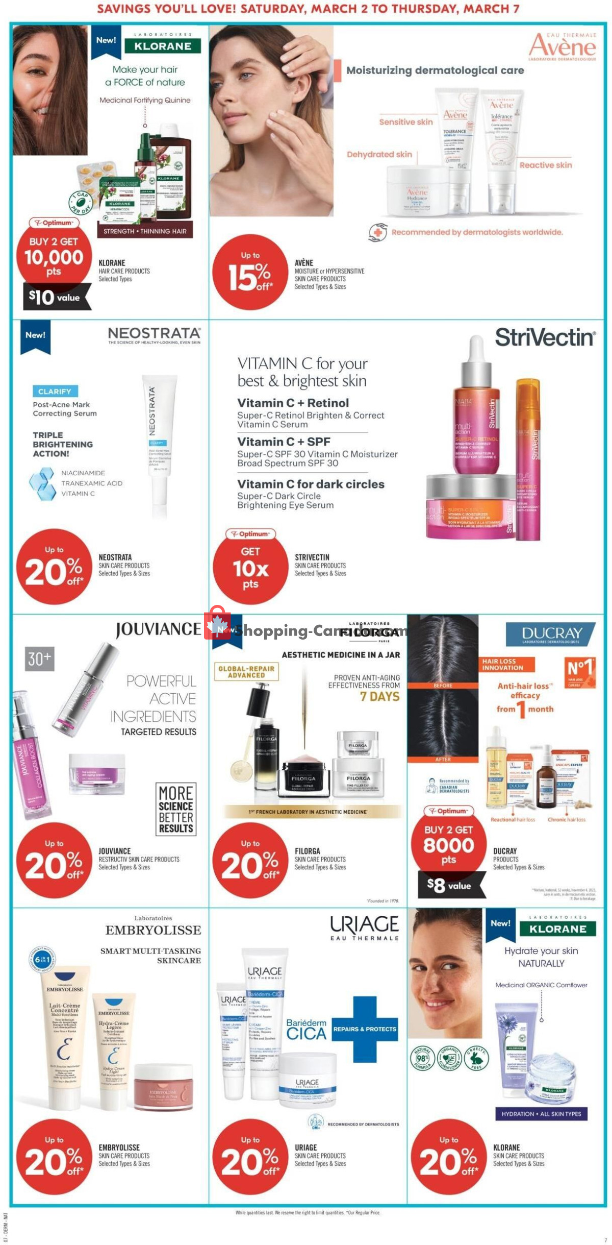 Shoppers Drug Mart flyer from Saturday March 2, 2024 to Thursday March 7, 2024 - page 12