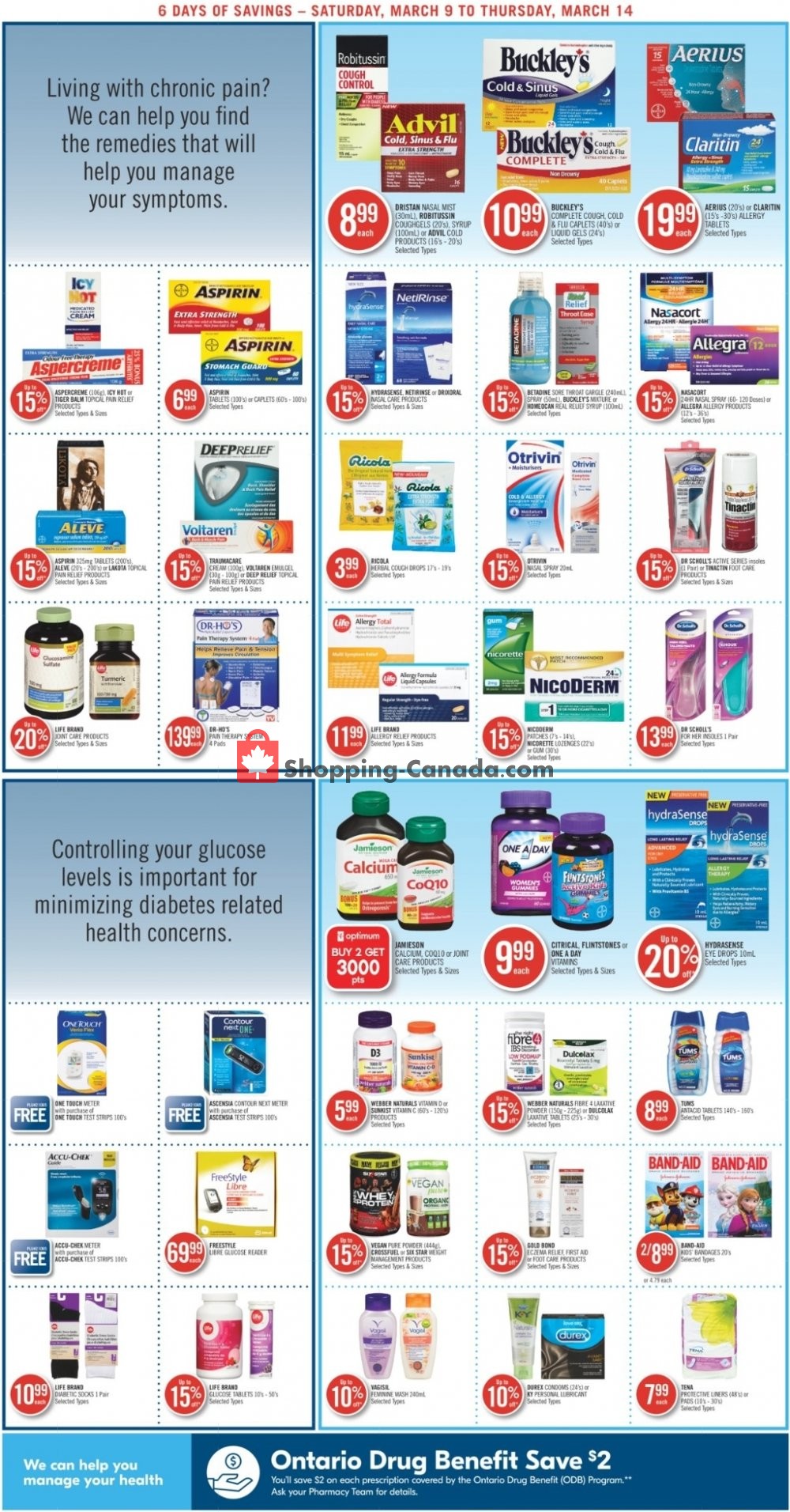 Shoppers Drug Mart flyer from Saturday March 9, 2019 to Thursday March 14, 2019 - page 6