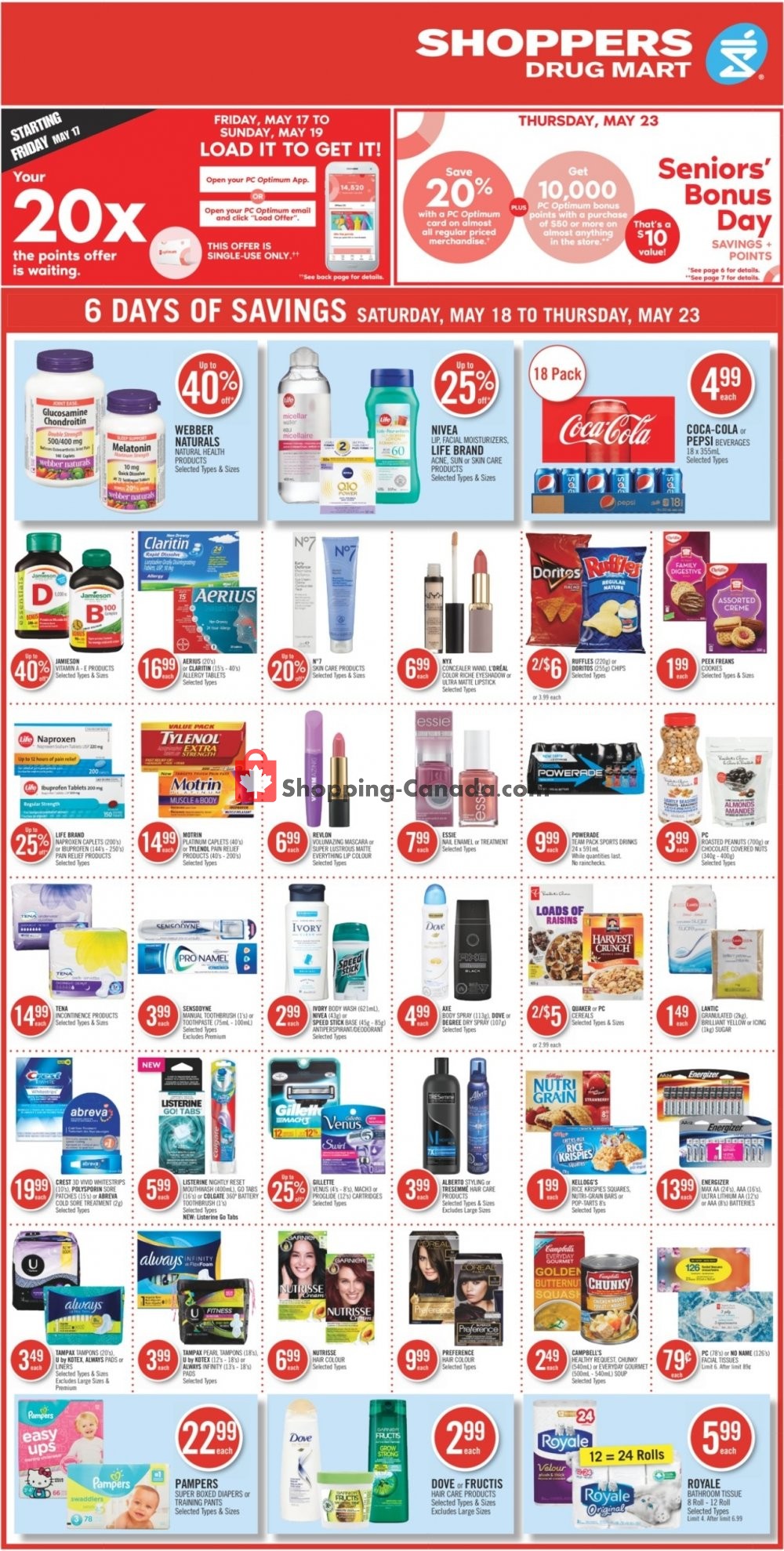 Shoppers Drug Mart flyer from Saturday May 18, 2019 to Thursday May 23, 2019 - page 3
