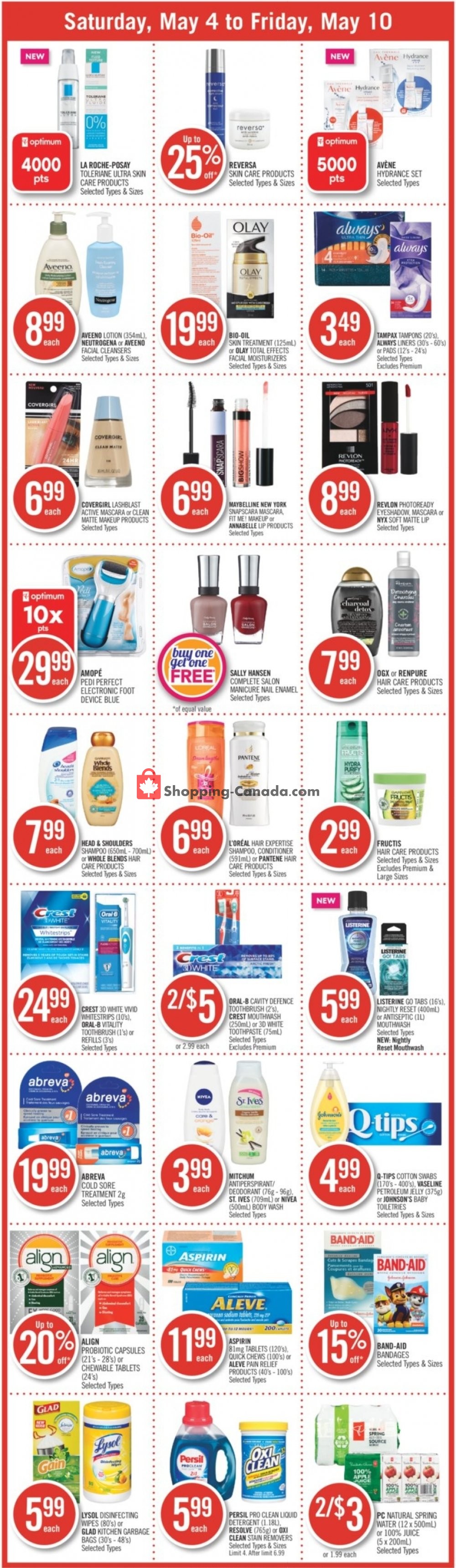 Shoppers Drug Mart flyer from Saturday May 4, 2019 to Friday May 10, 2019 - page 2