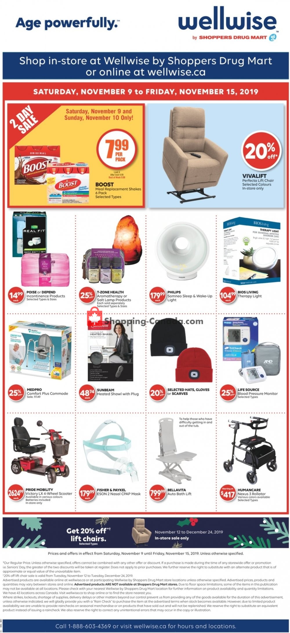 Shoppers Drug Mart flyer from Saturday November 9, 2019 to Thursday November 14, 2019 - page 18