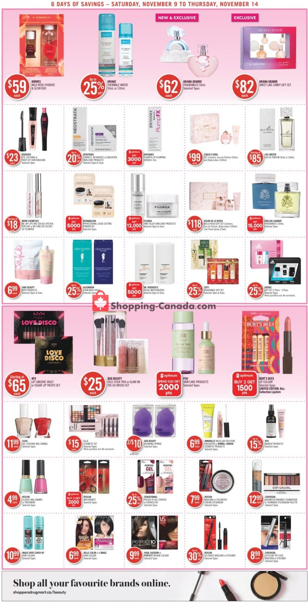 Shoppers Drug Mart flyer from Saturday November 9, 2019 to Thursday November 14, 2019 - page 19