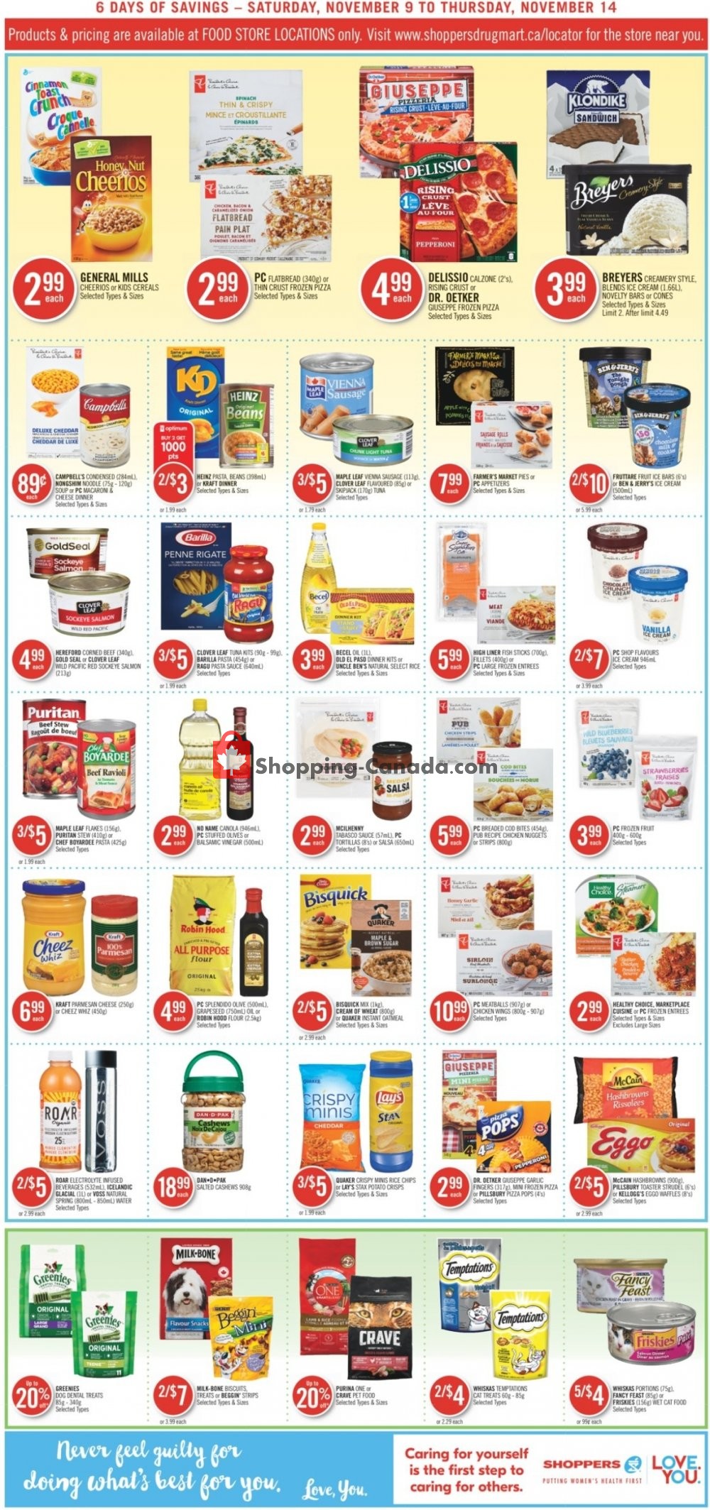 Shoppers Drug Mart flyer from Saturday November 9, 2019 to Thursday November 14, 2019 - page 6