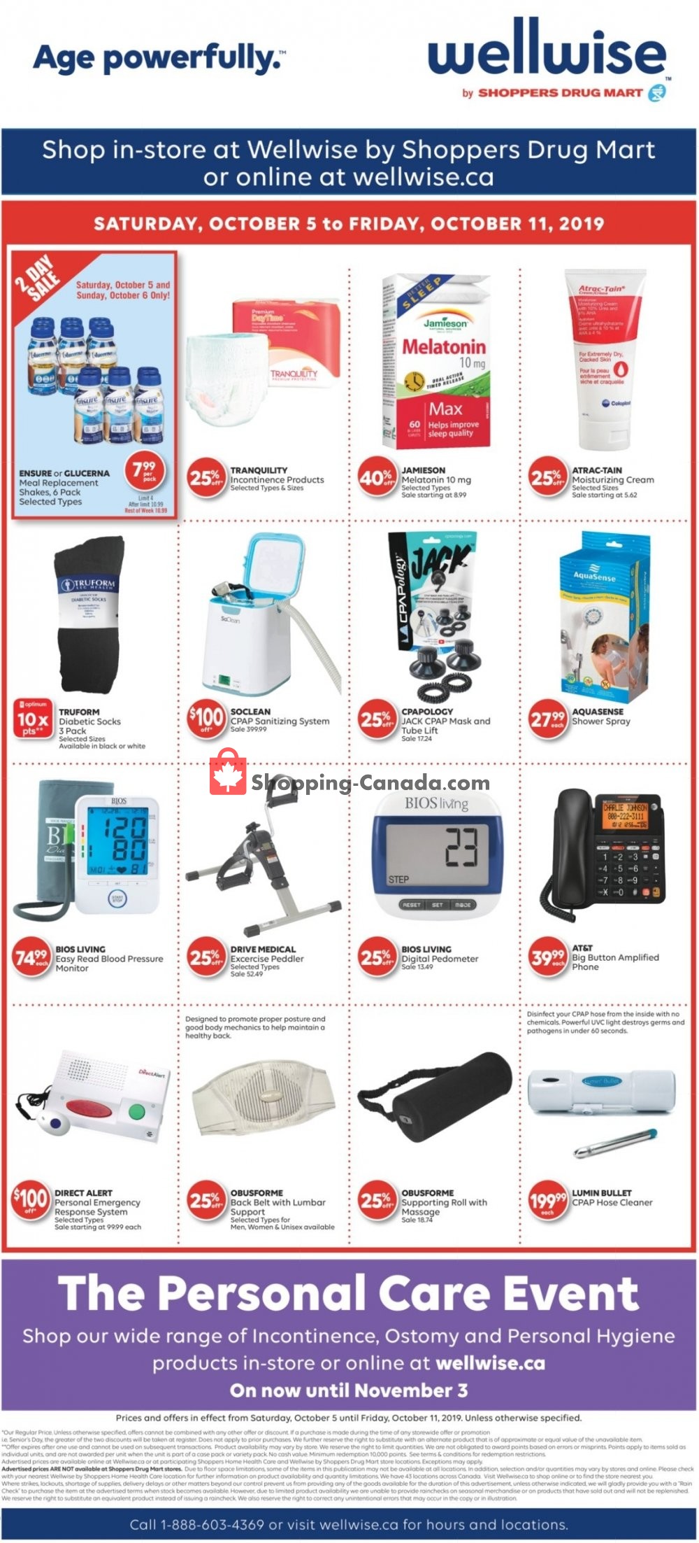 Shoppers Drug Mart flyer from Saturday October 5, 2019 to Thursday October 10, 2019 - page 16