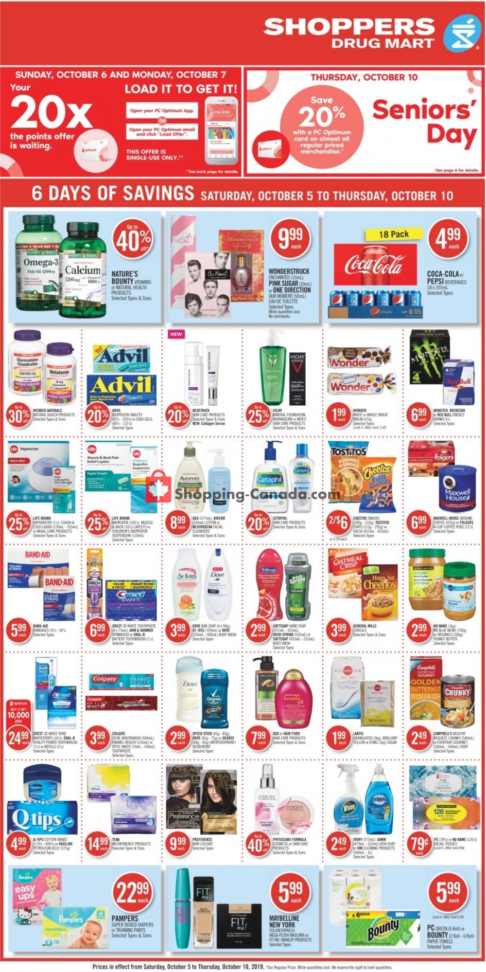 Shoppers Drug Mart flyer from Saturday October 5, 2019 to Thursday October 10, 2019 - page 5