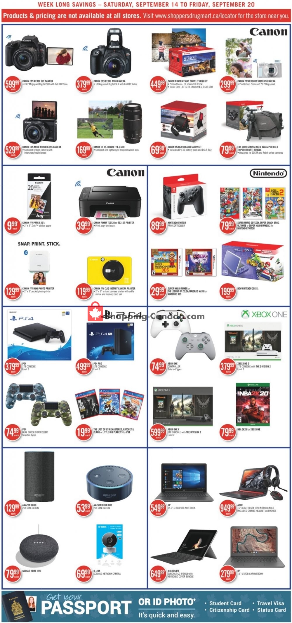 Shoppers Drug Mart flyer from Saturday September 14, 2019 to Friday September 20, 2019 - page 16