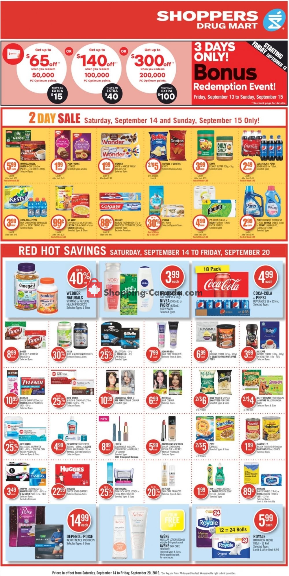 Shoppers Drug Mart flyer from Saturday September 14, 2019 to Friday September 20, 2019 - page 5