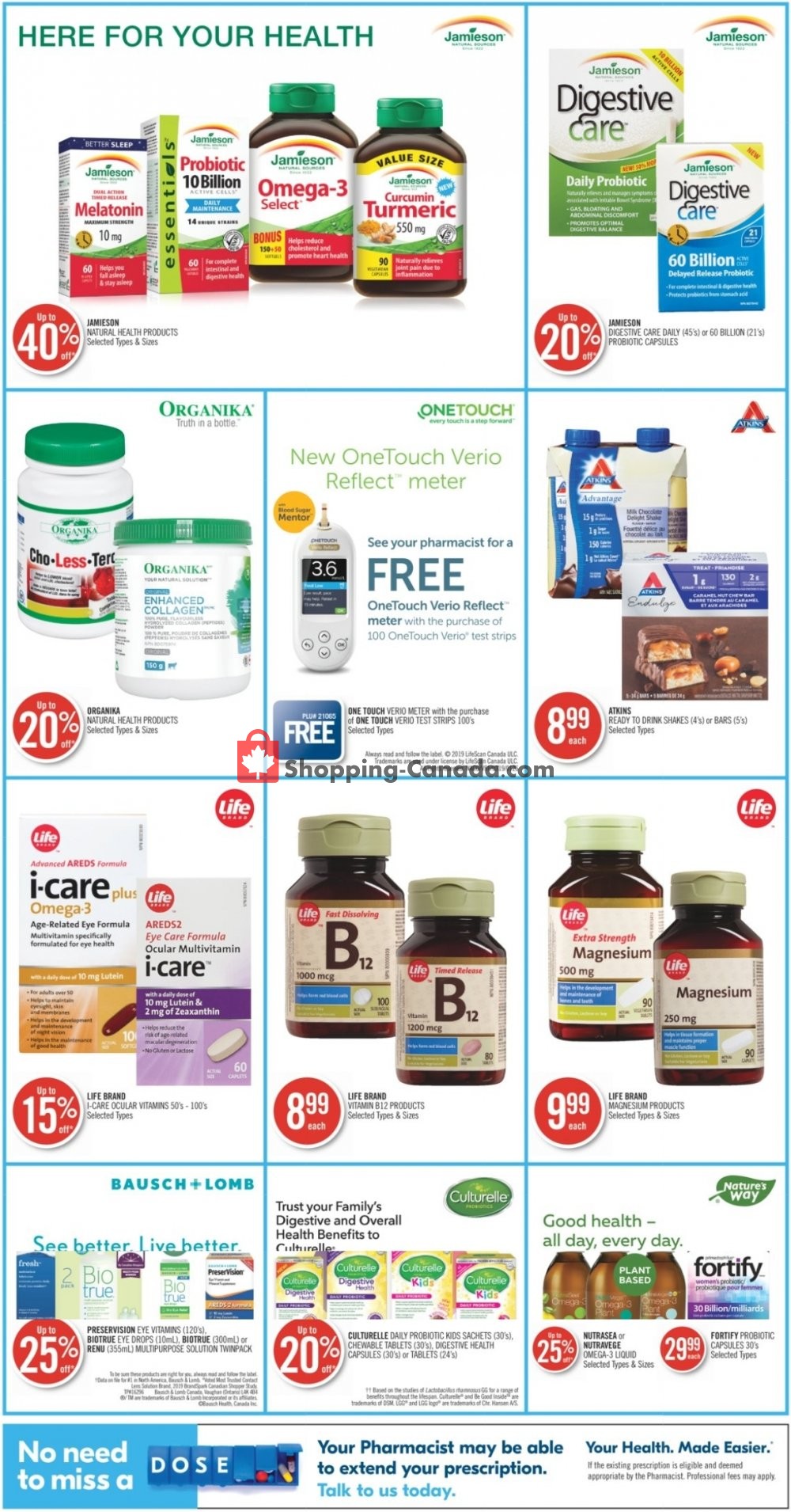 Shoppers Drug Mart flyer from Saturday September 14, 2019 to Friday September 20, 2019 - page 8
