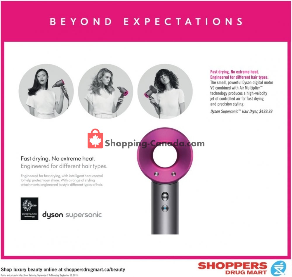 Shoppers Drug Mart flyer from Saturday September 7, 2019 to Thursday September 12, 2019 - page 10