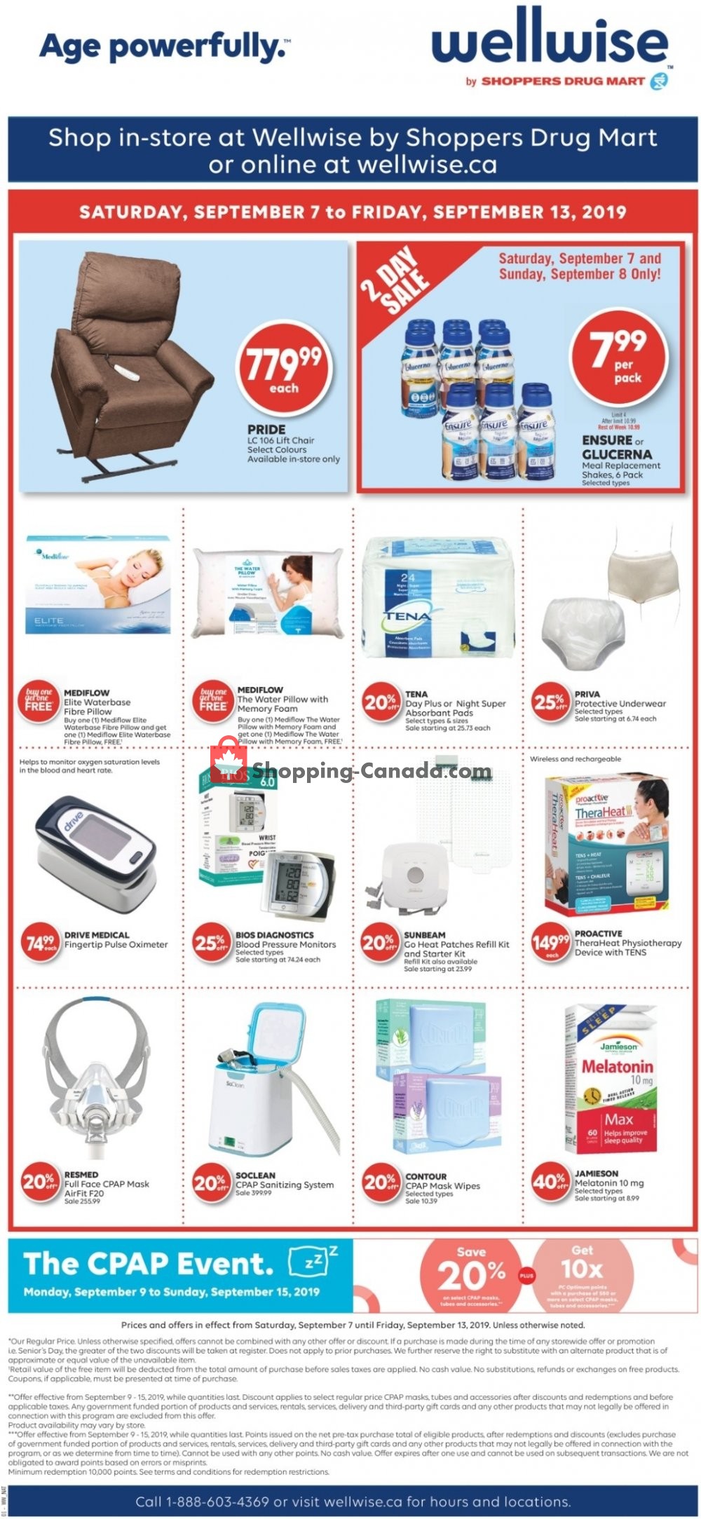 Shoppers Drug Mart flyer from Saturday September 7, 2019 to Thursday September 12, 2019 - page 12